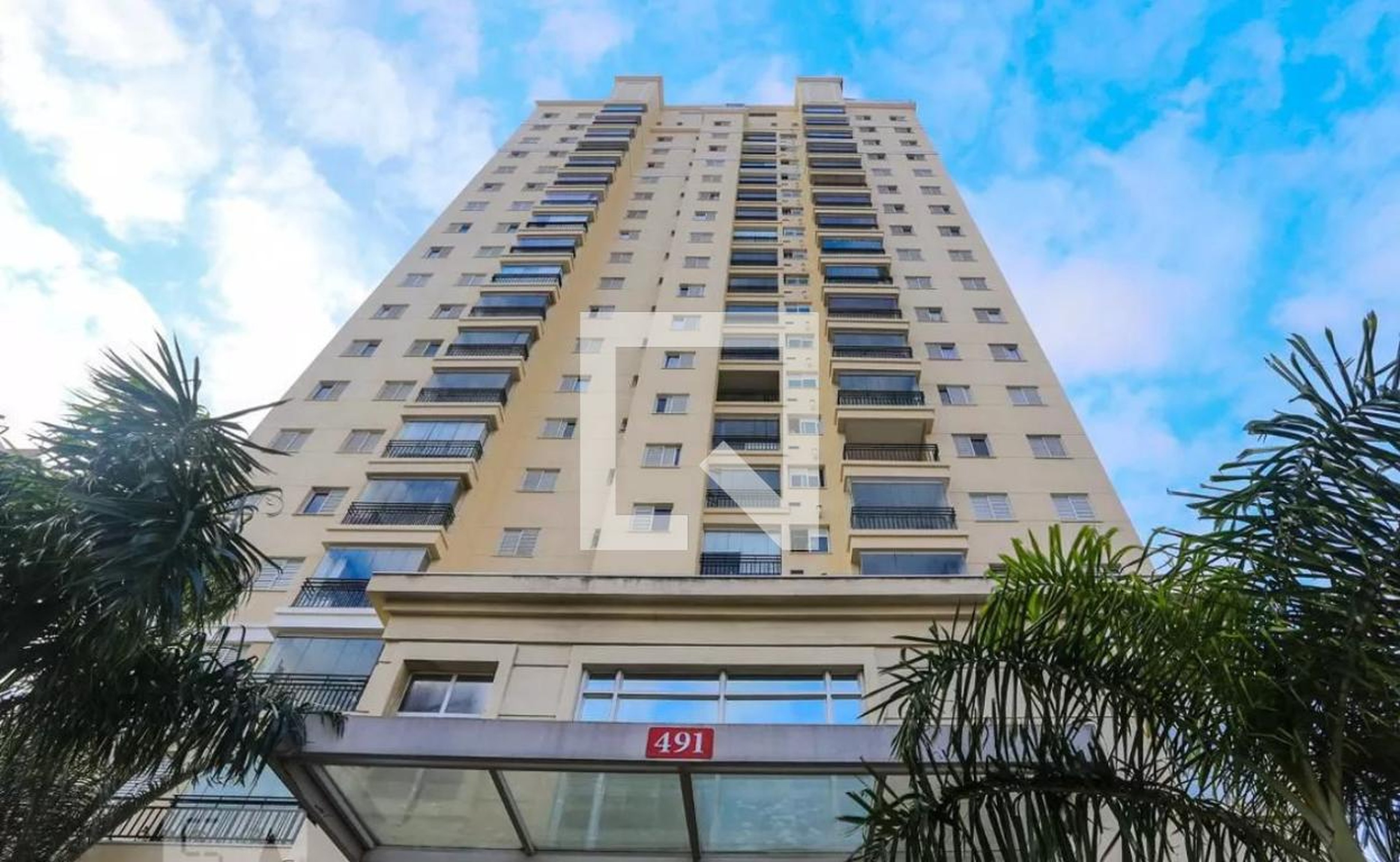 Fachada do Condomínio Condomínio Arte Palácio