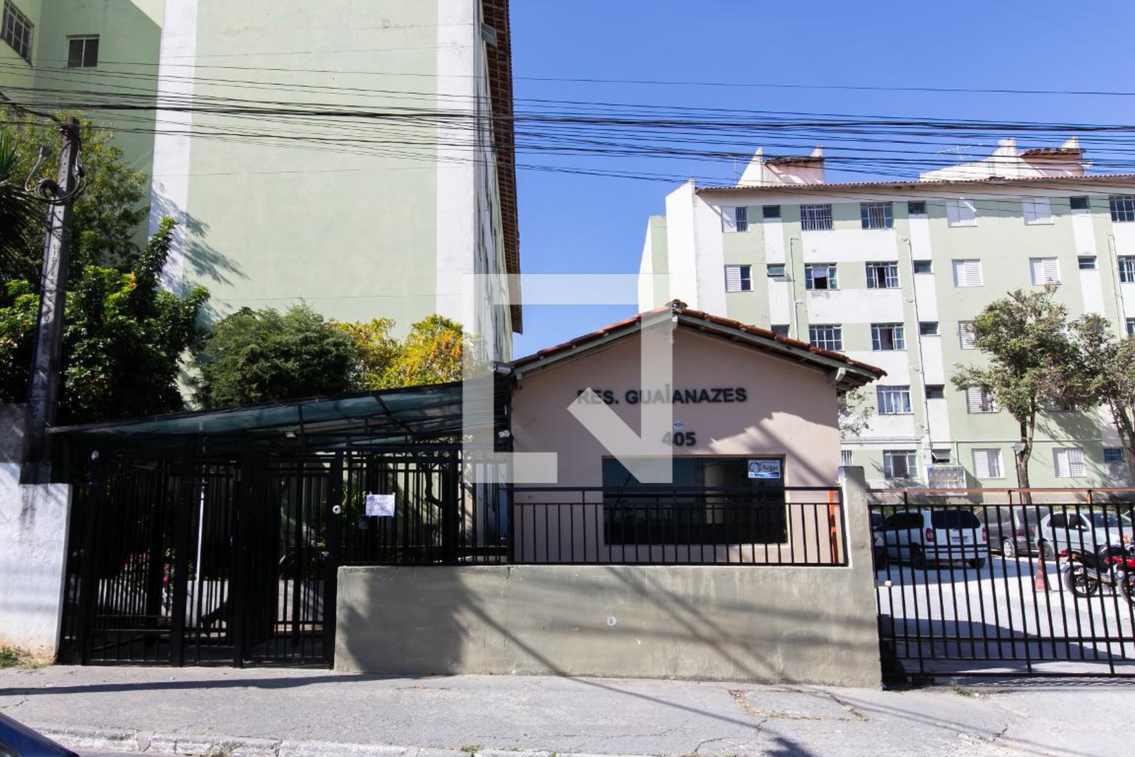 Fachada do Condomínio Residencial Guaianazes
