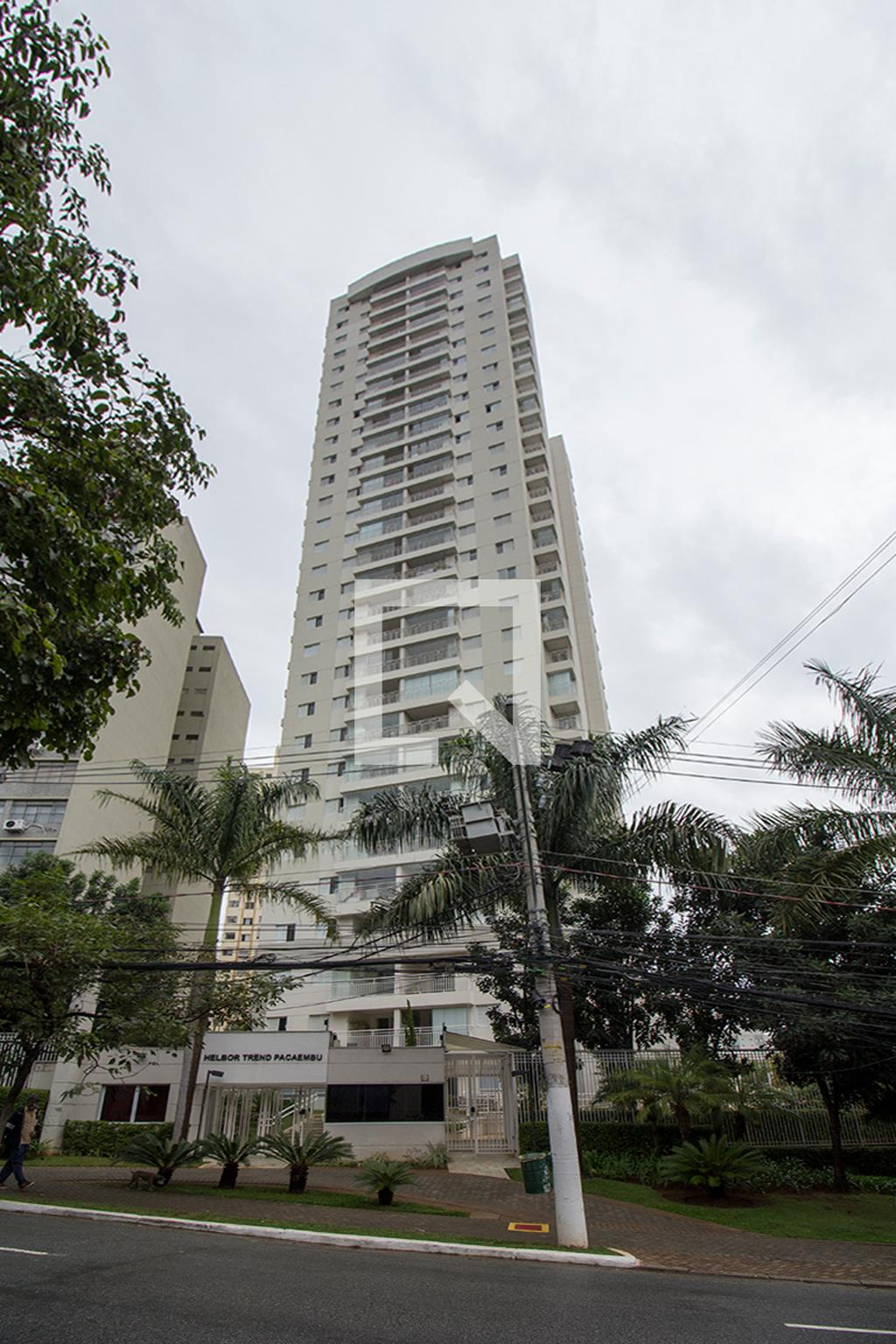 Fachada do Condomínio Condomínio Helbor Trend Pacaembu