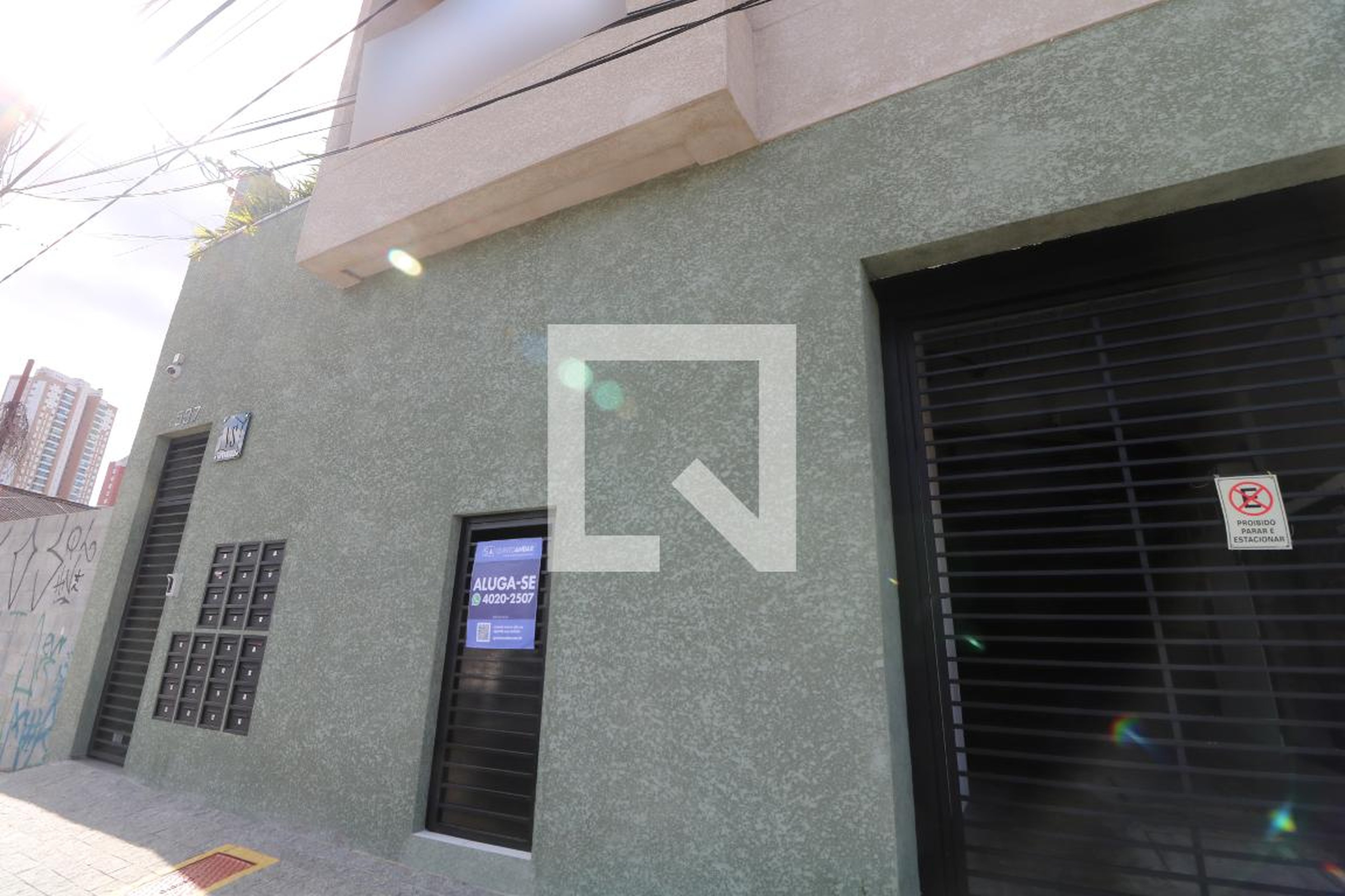 Fachada do Condomínio Condomínio Townhouse