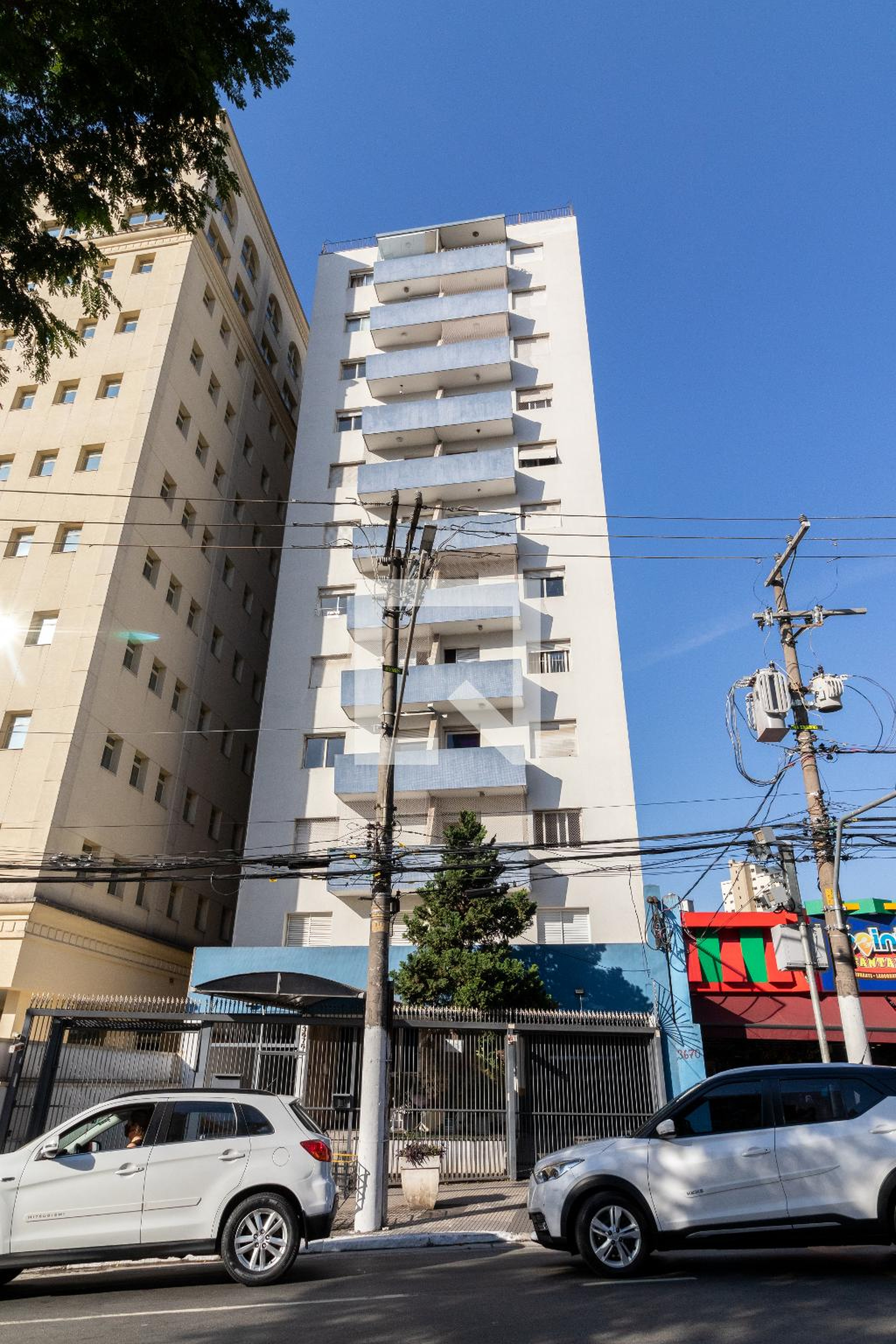 Fachada do Condomínio Condomínio Flamingo