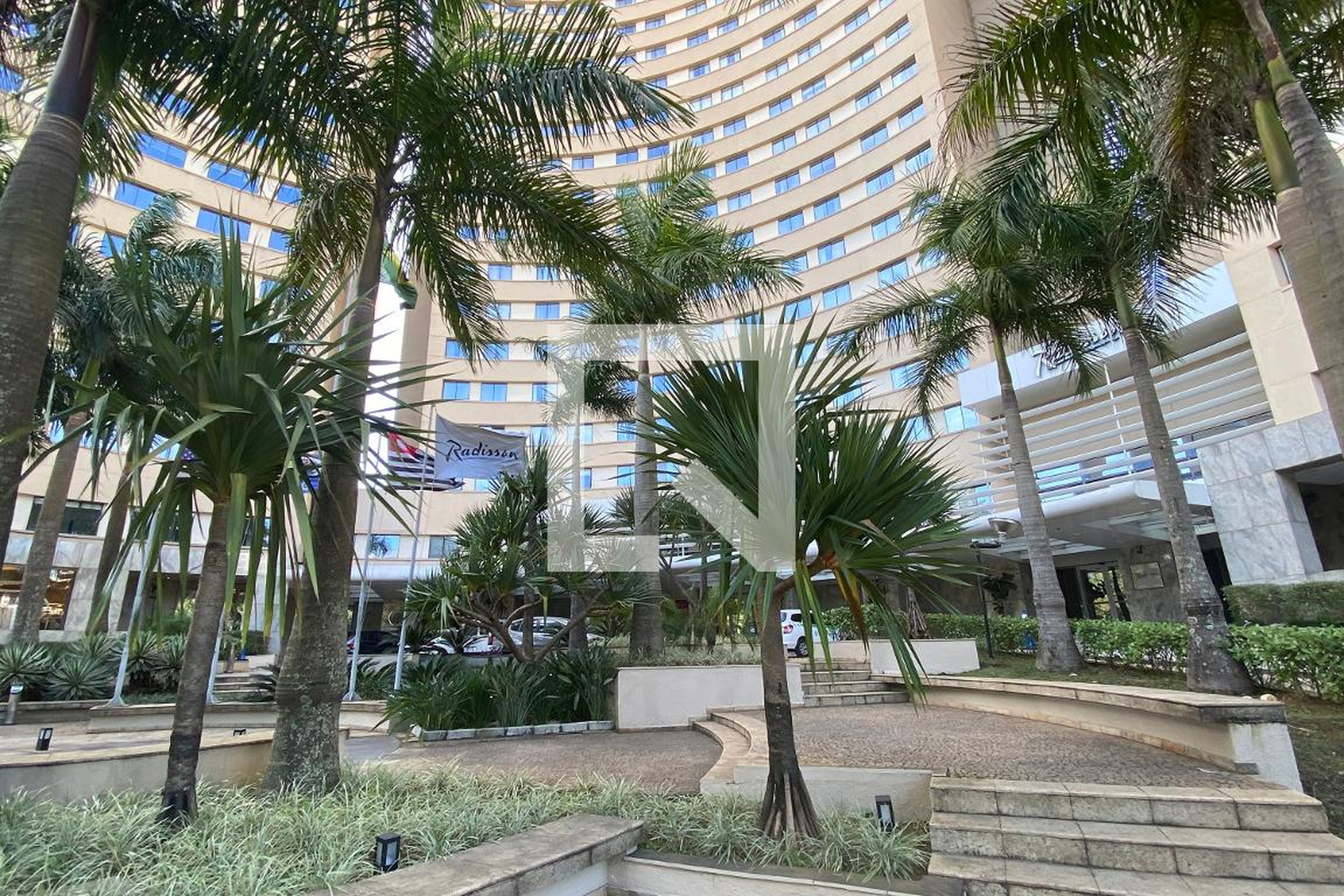 Fachada do Prédio Condomínio Comfort Suites Alphaville