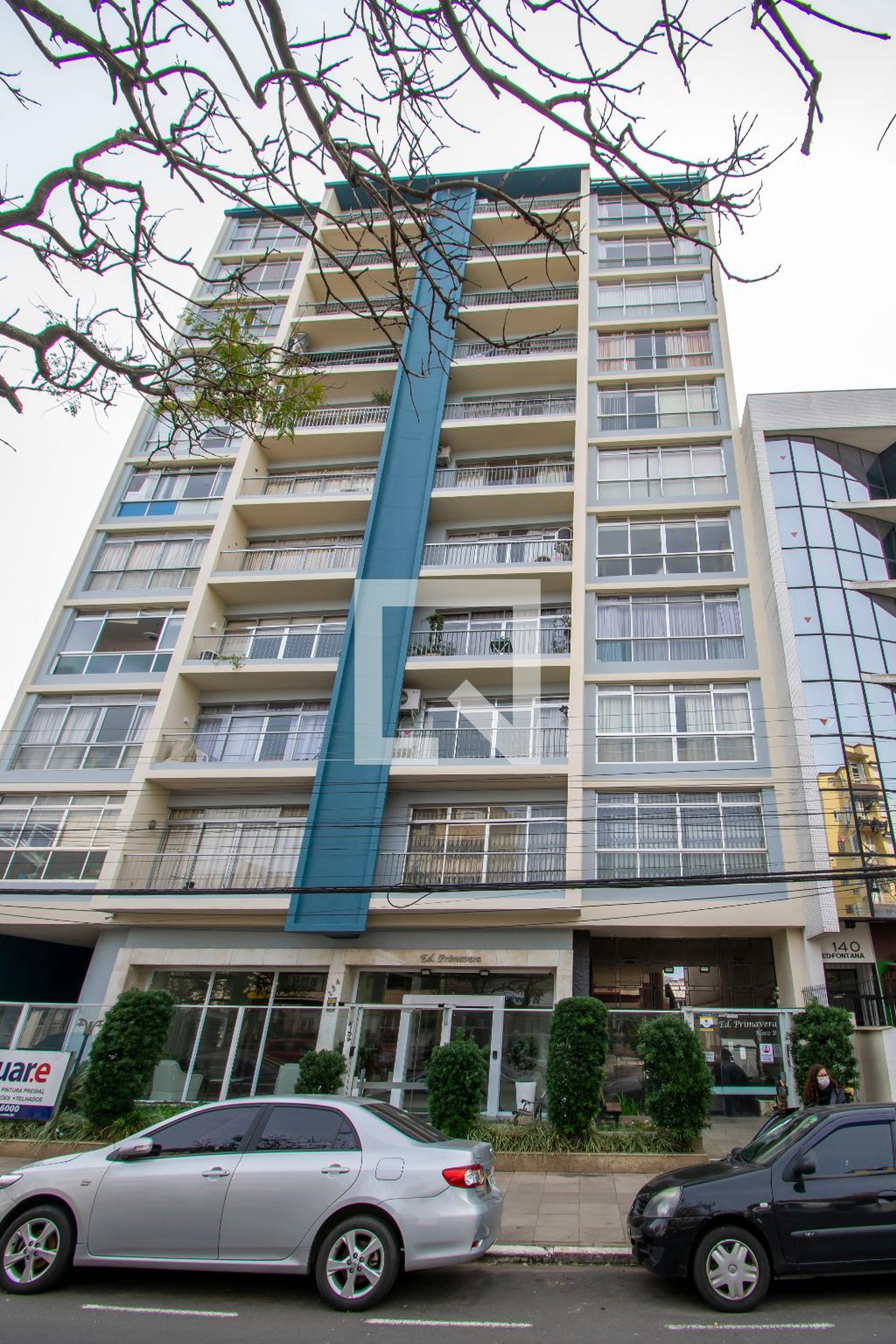 Fachada do Condomínio Condomínio Primavera