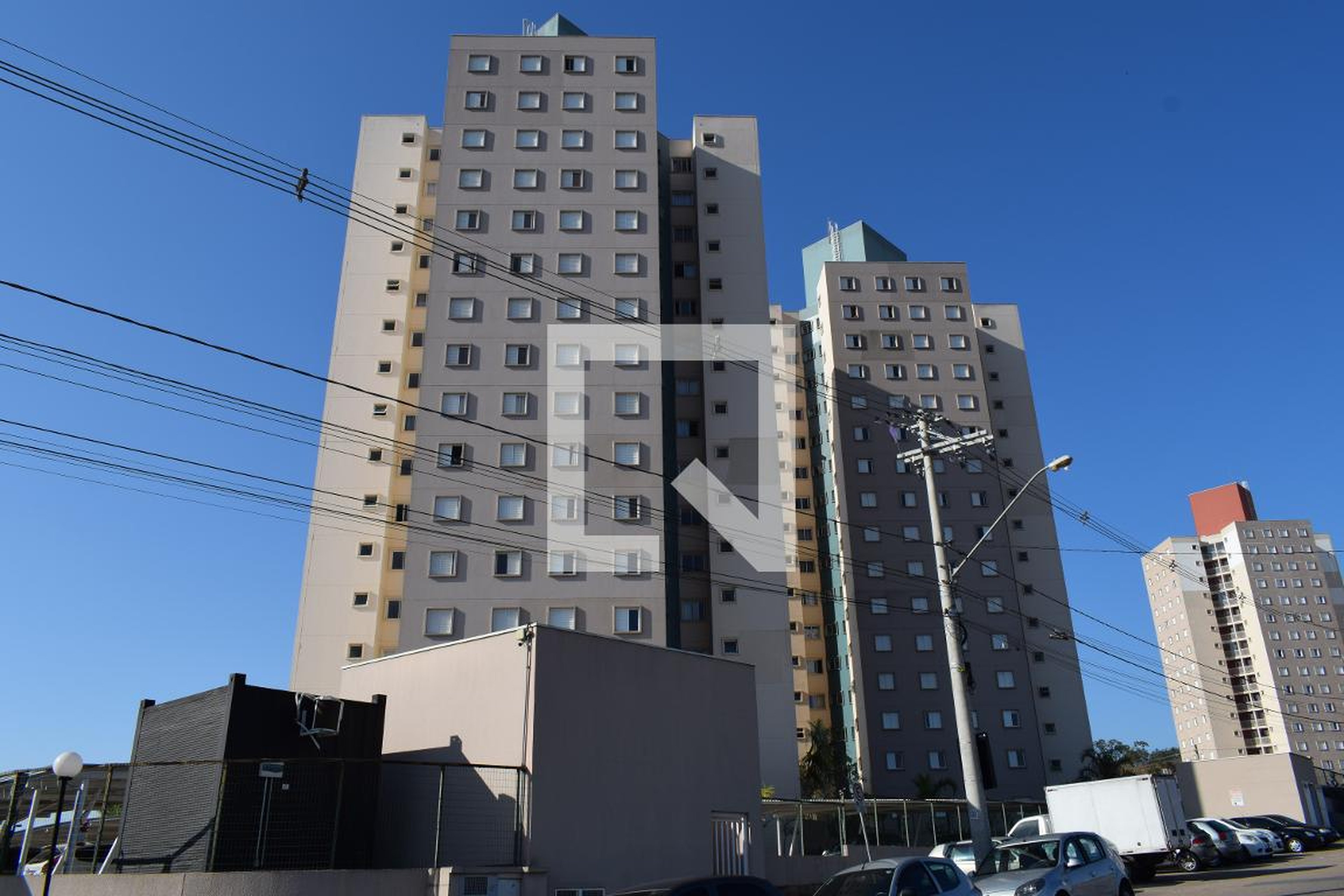 Fachada do Condomínio Condomínio Magnólia