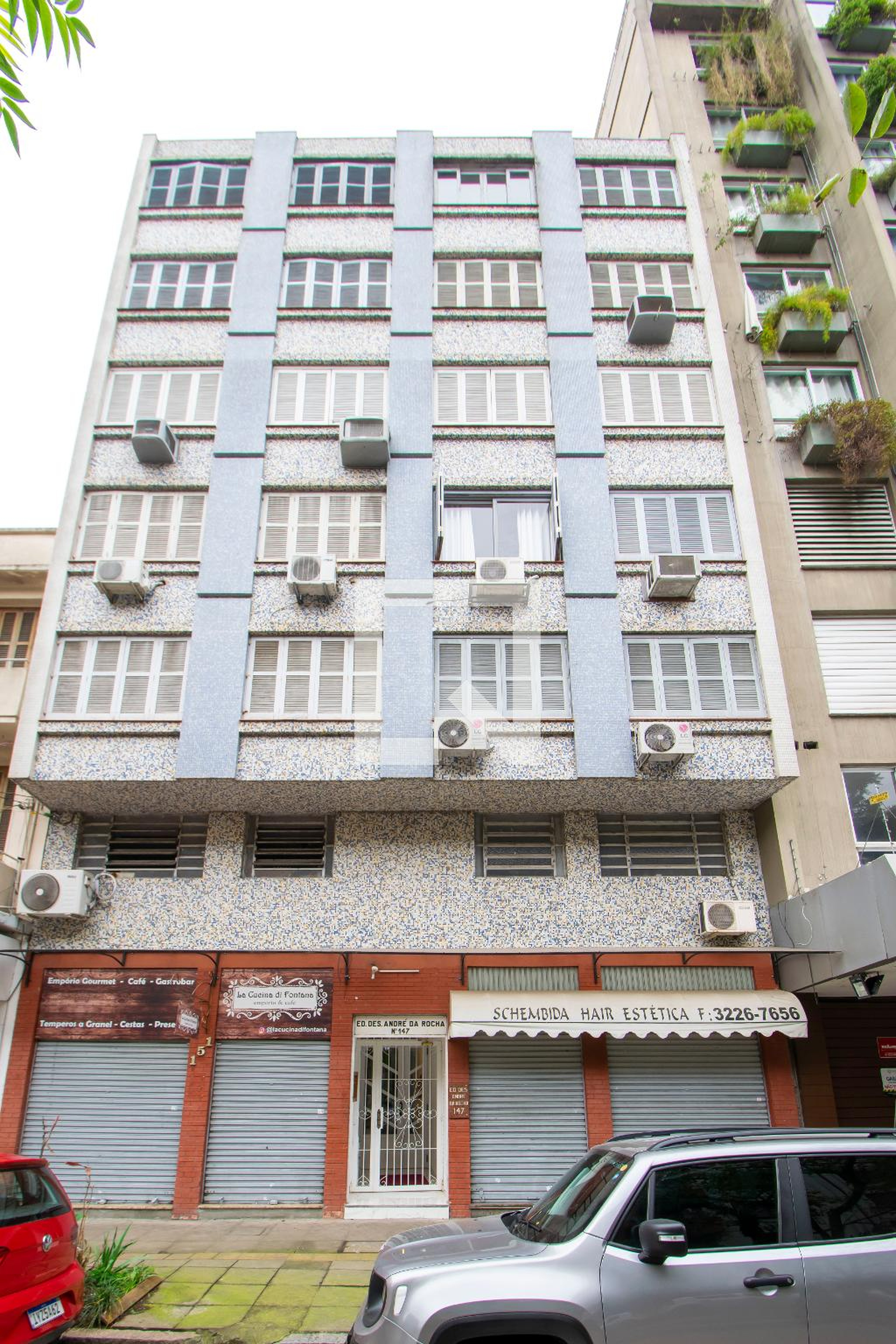 Fachada do Condomínio Edifício Desembargador André da Rocha