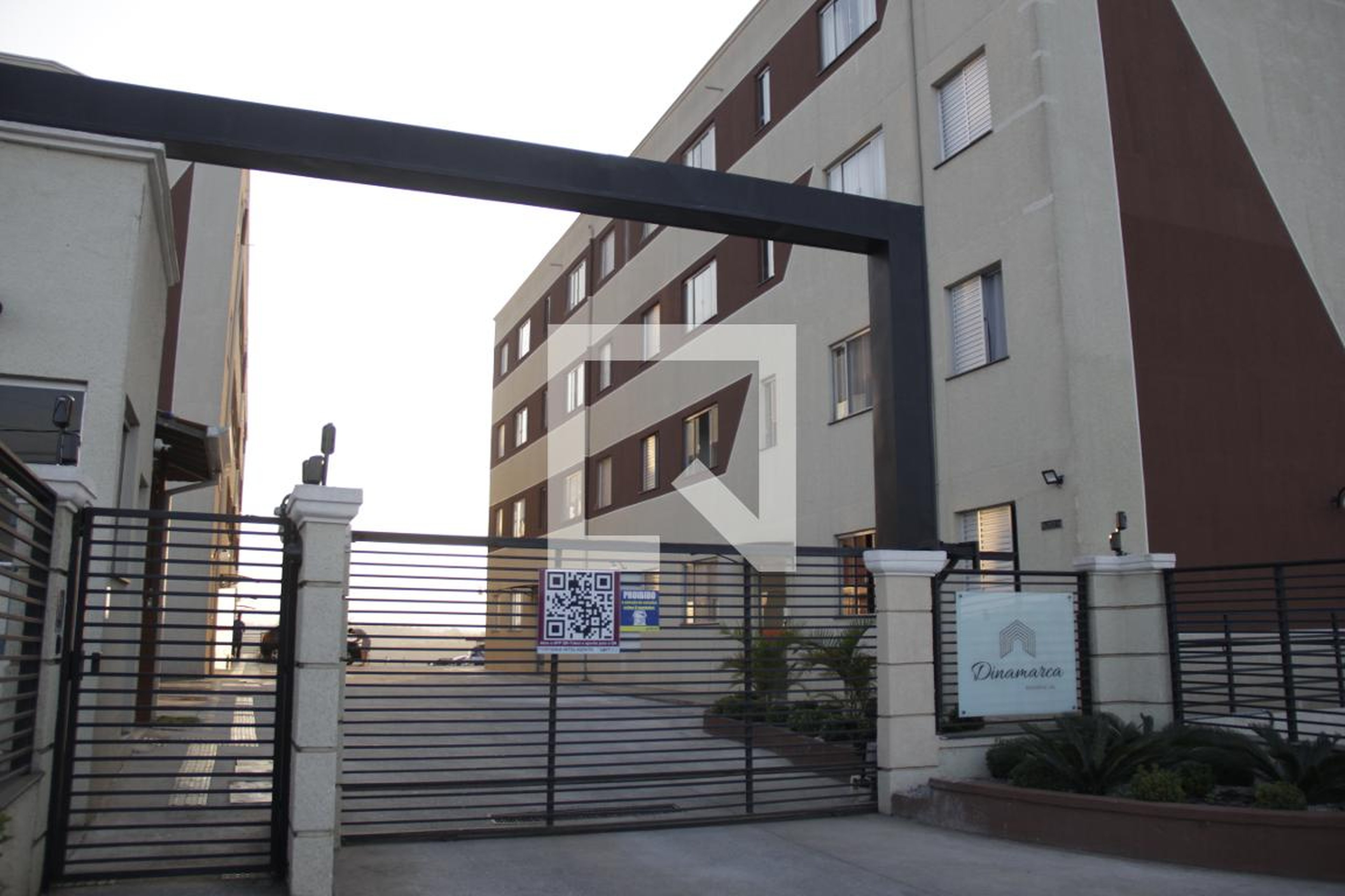 Fachada do Condomínio Residencial Dinamarca