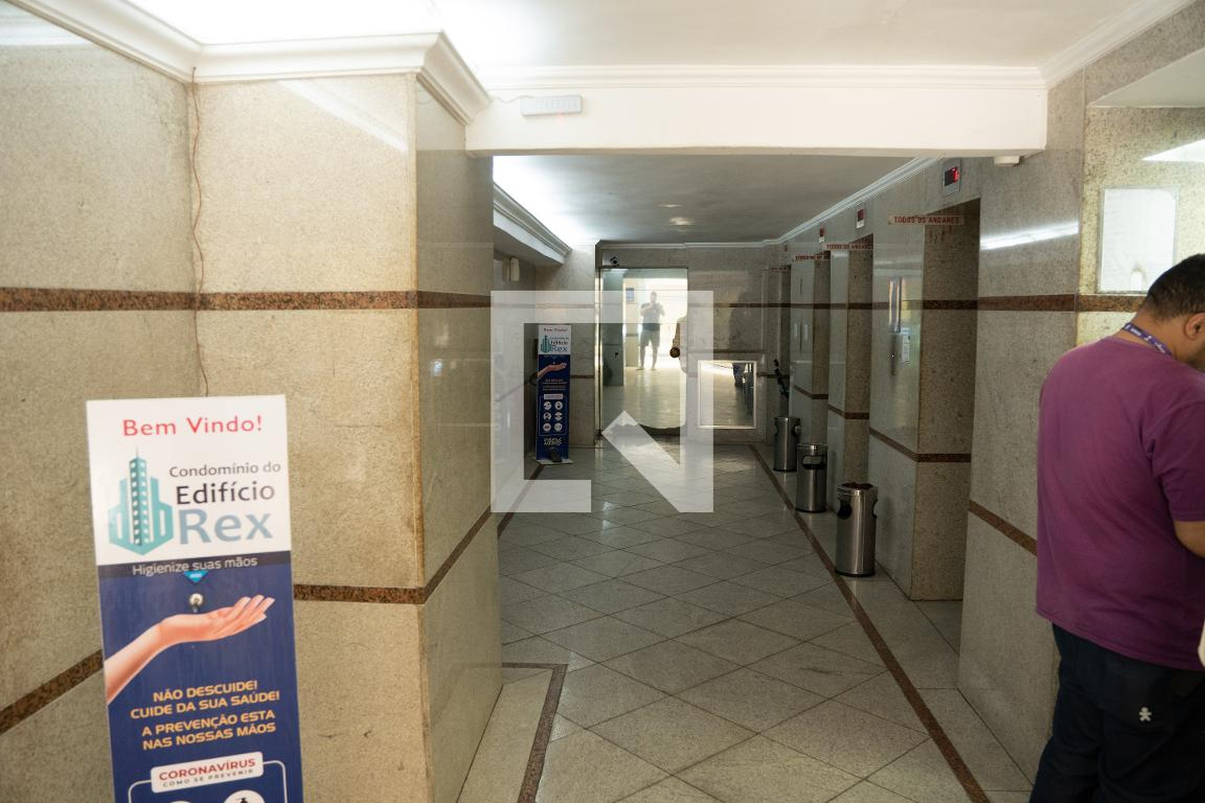 Hall social - Edifício Rex