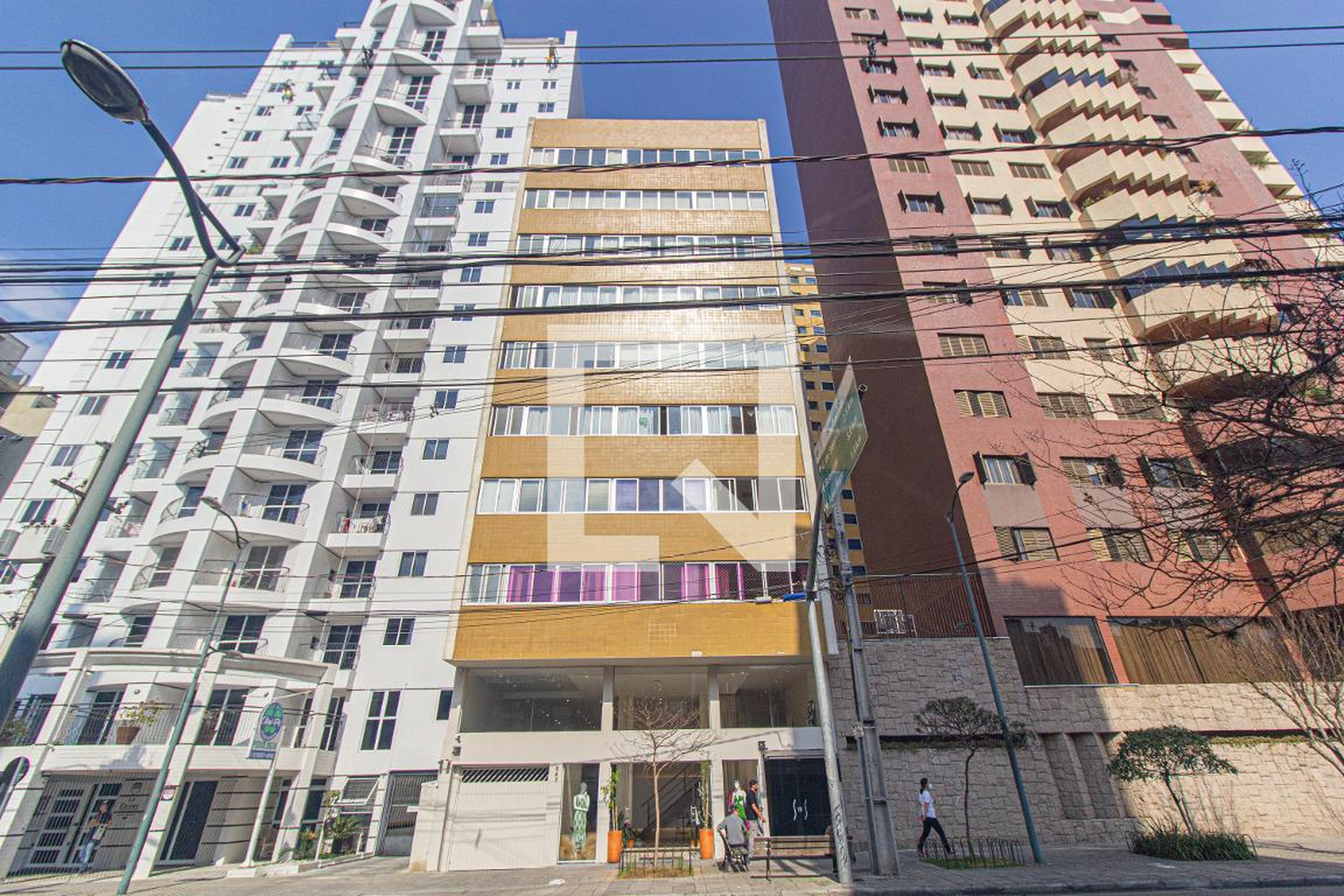 Fachada do Condomínio Condomínio Ed. Carlos de Carvalho