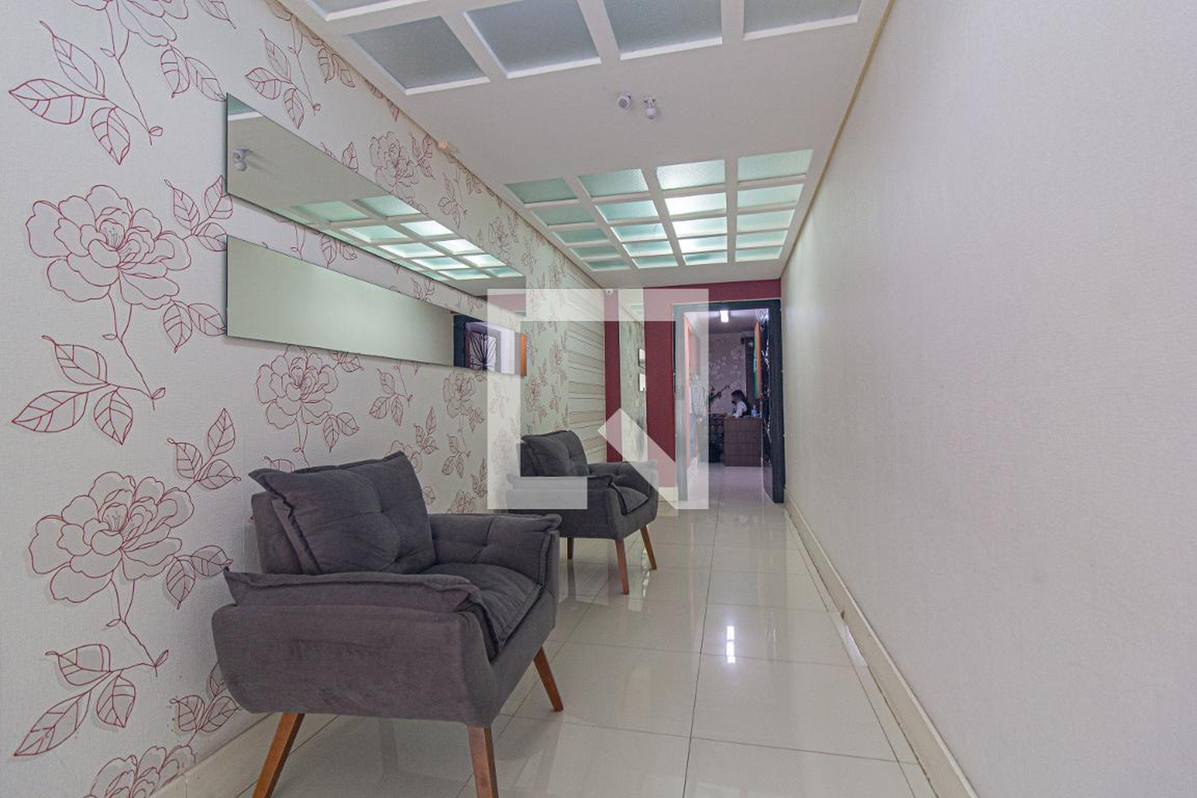 Hall social - Ed. Carlos de Carvalho