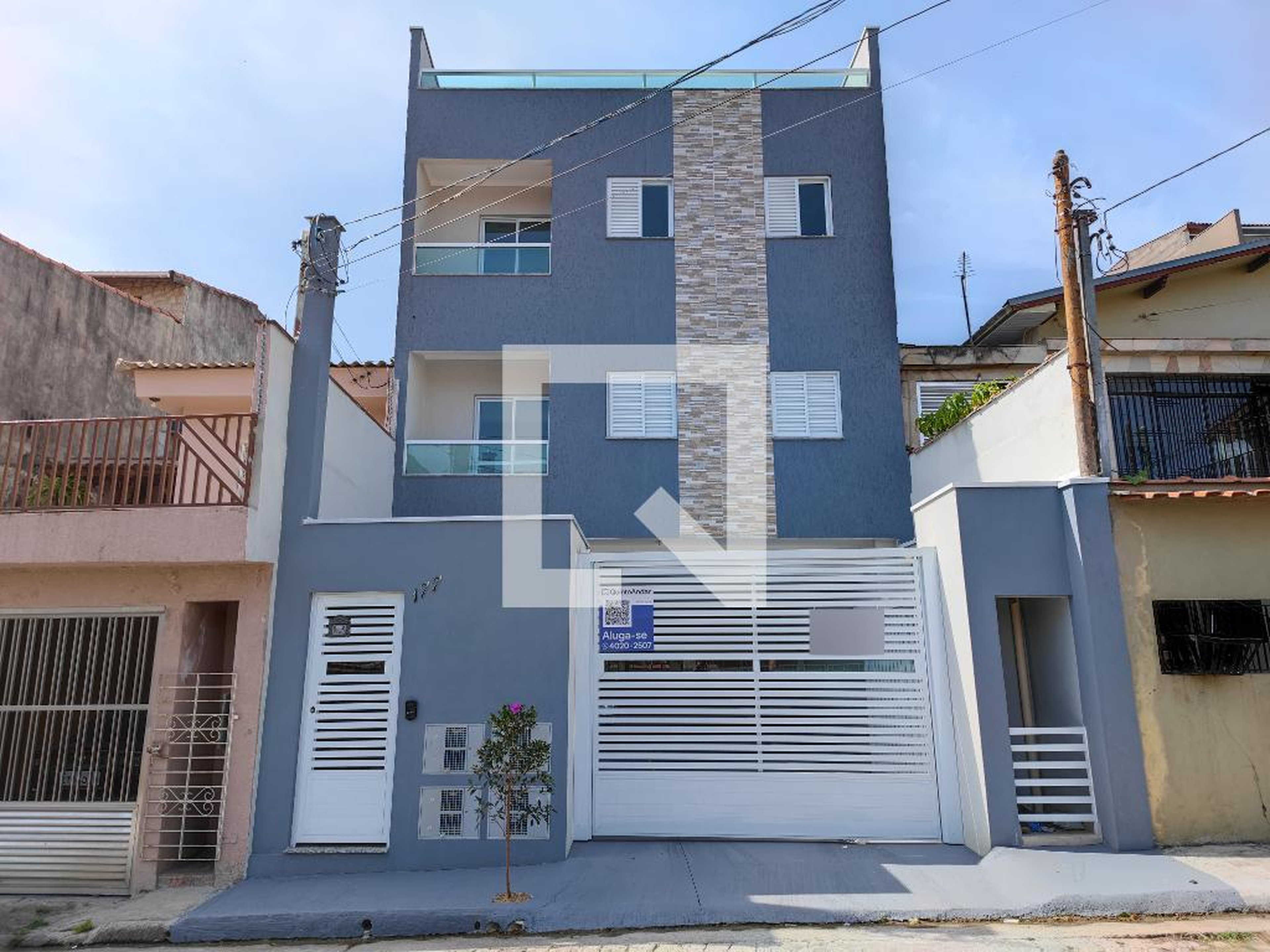 Fachada Condomínio em Rua Dom Aquino, 177