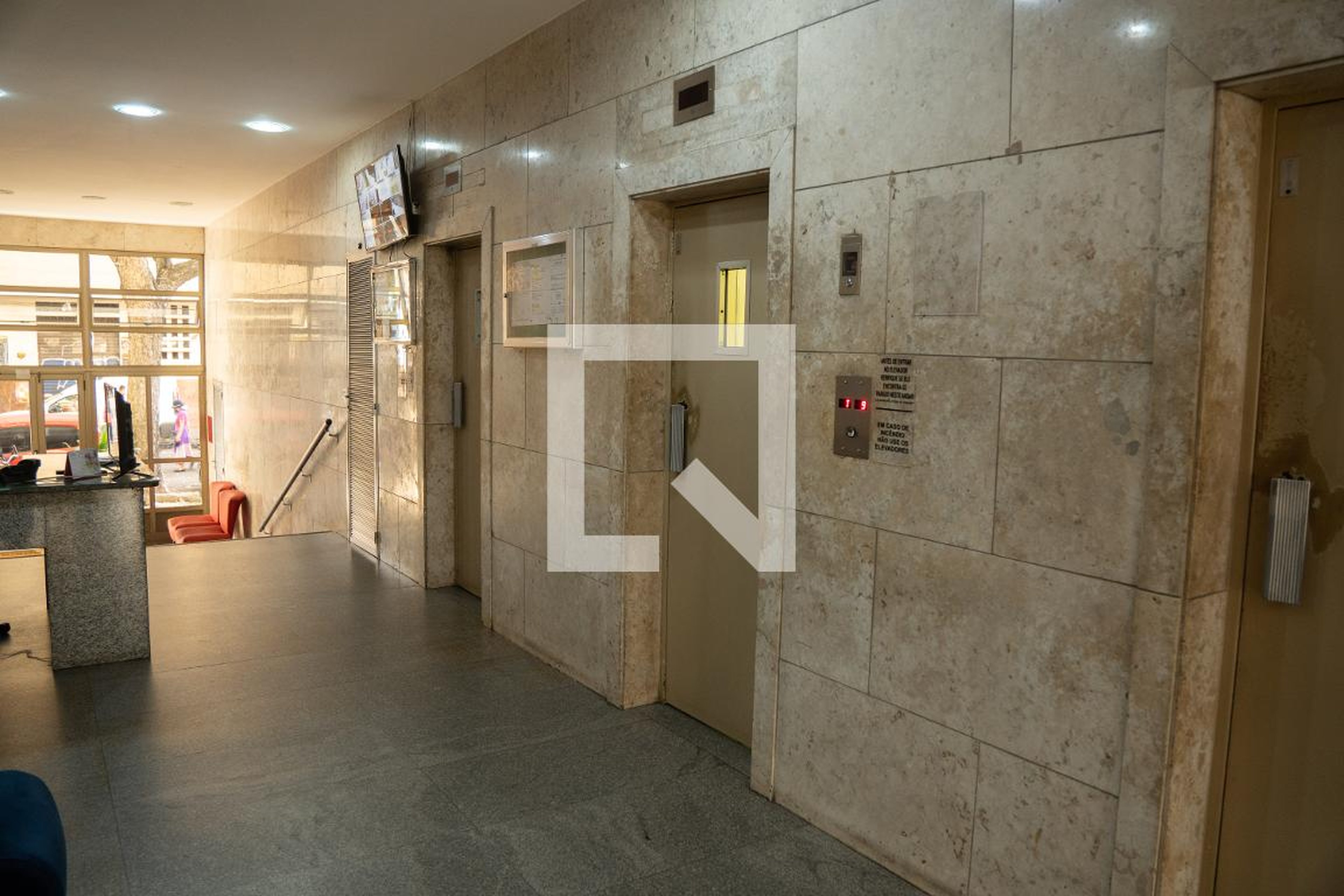 Hall social - Edifício Água Marinha