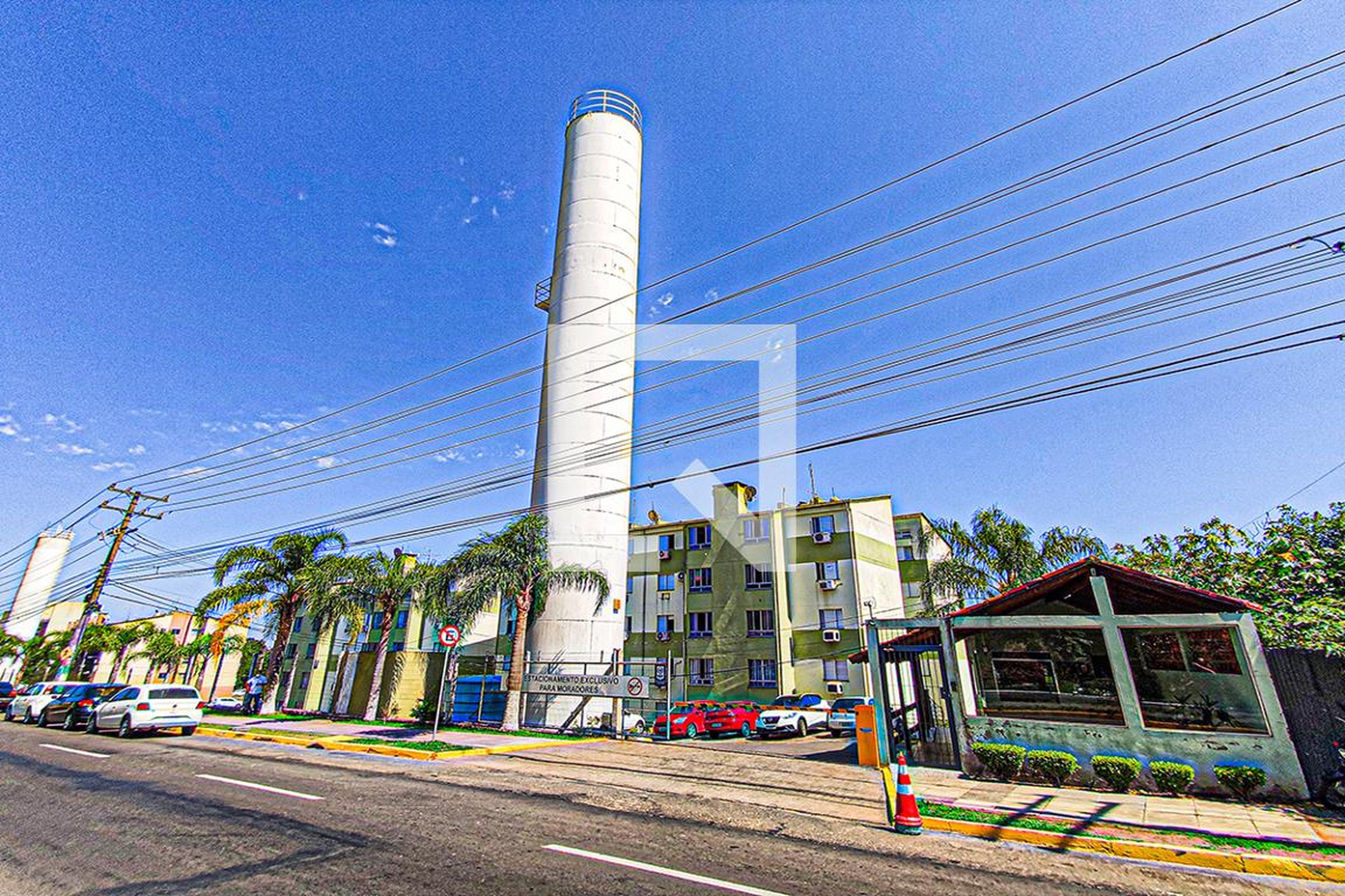 Fachada do Condomínio Residencial Dona Leopoldina