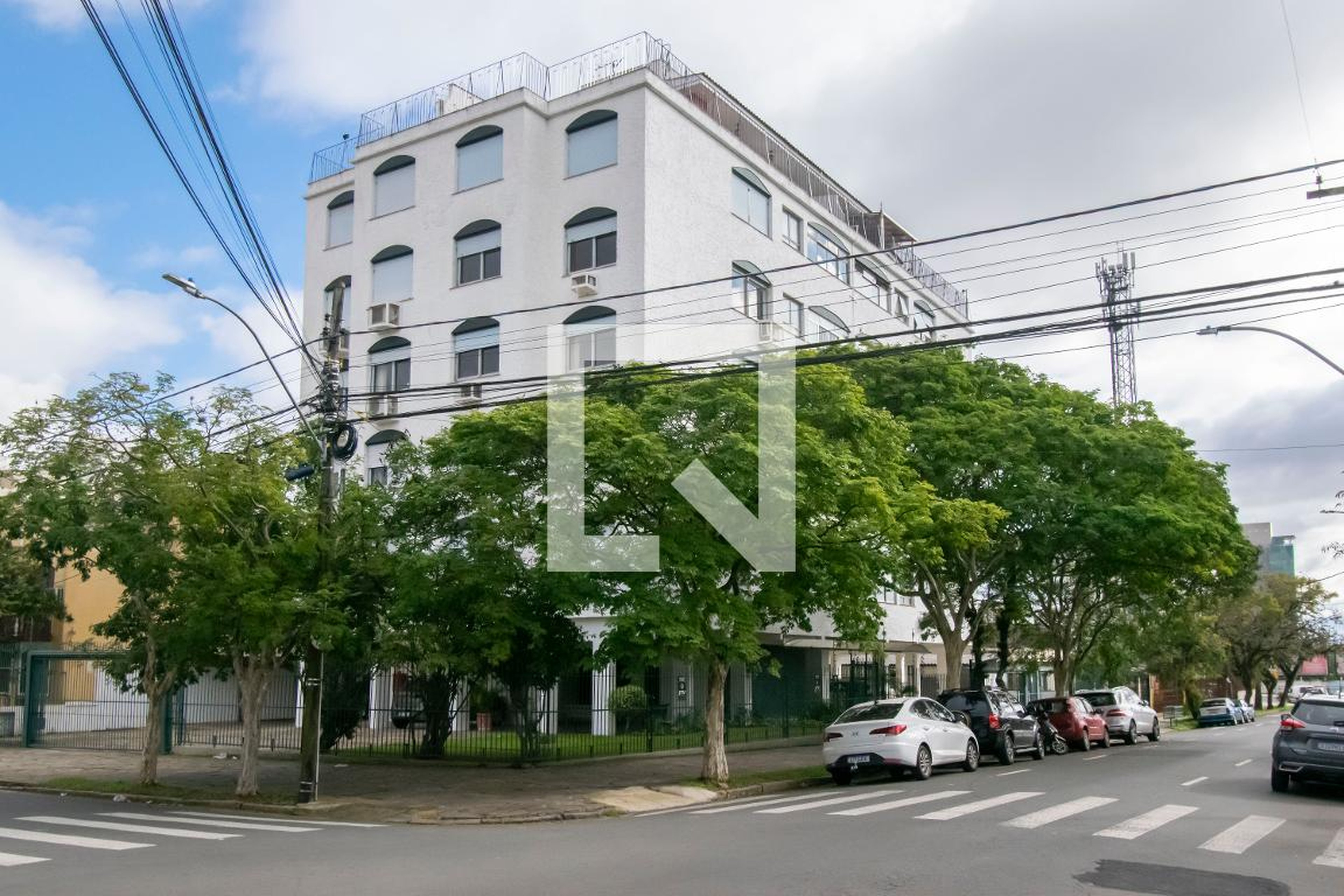 Fachada do Condomínio Condomínio Palacio do Cristal