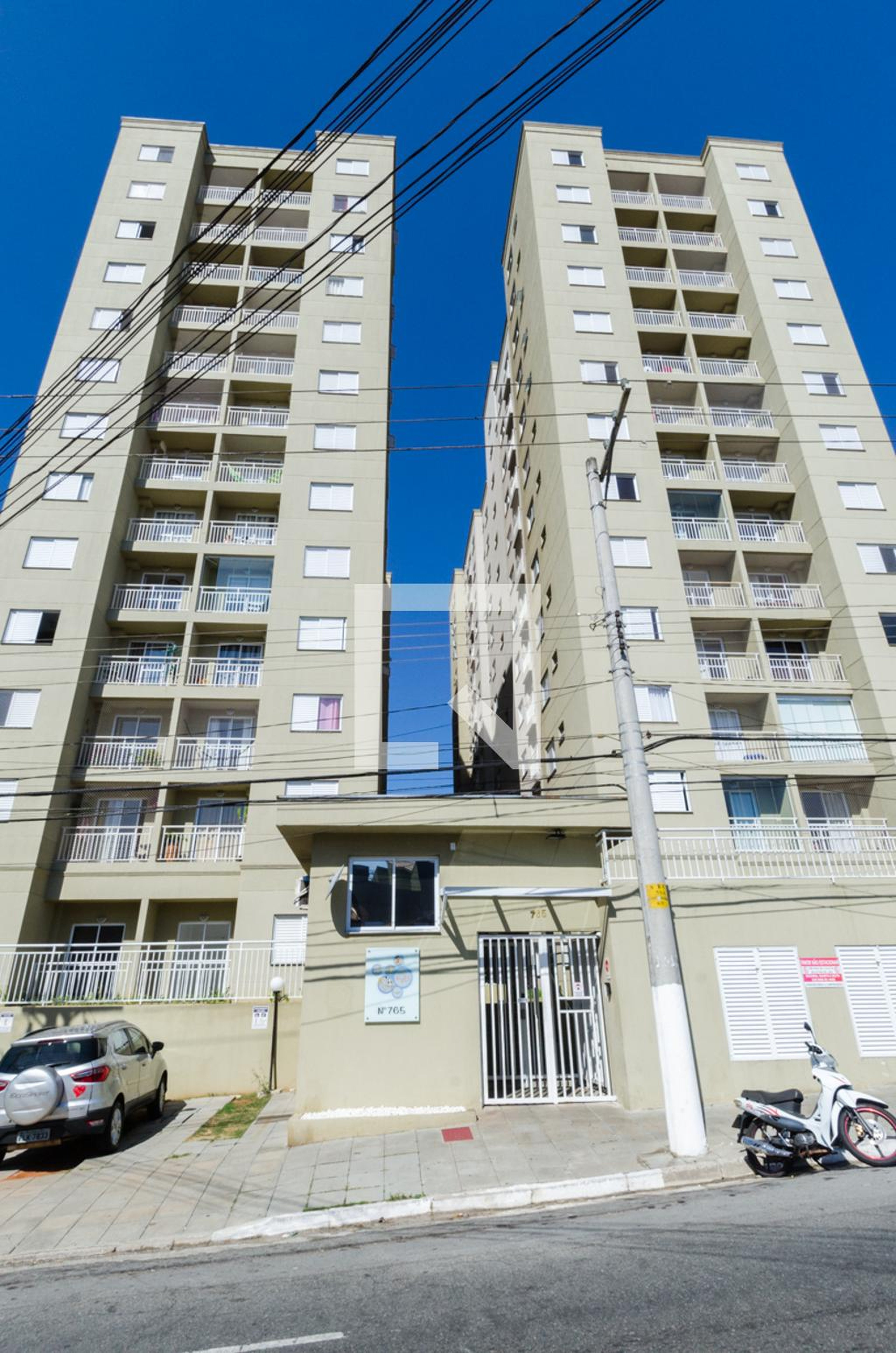 Fachada do Condomínio Condomínio Priori Angeli