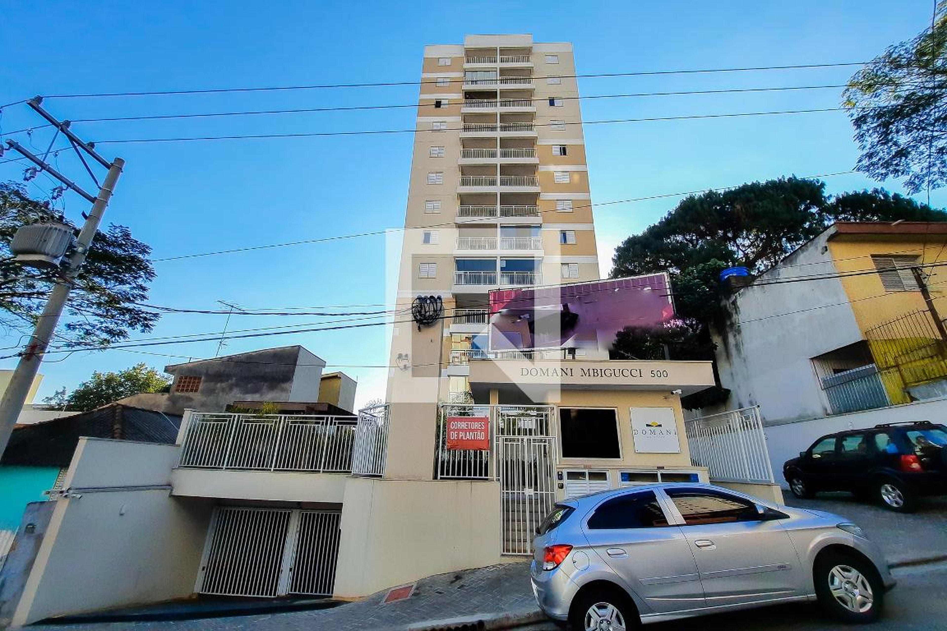 Fachada do Condomínio Condomínio Domani