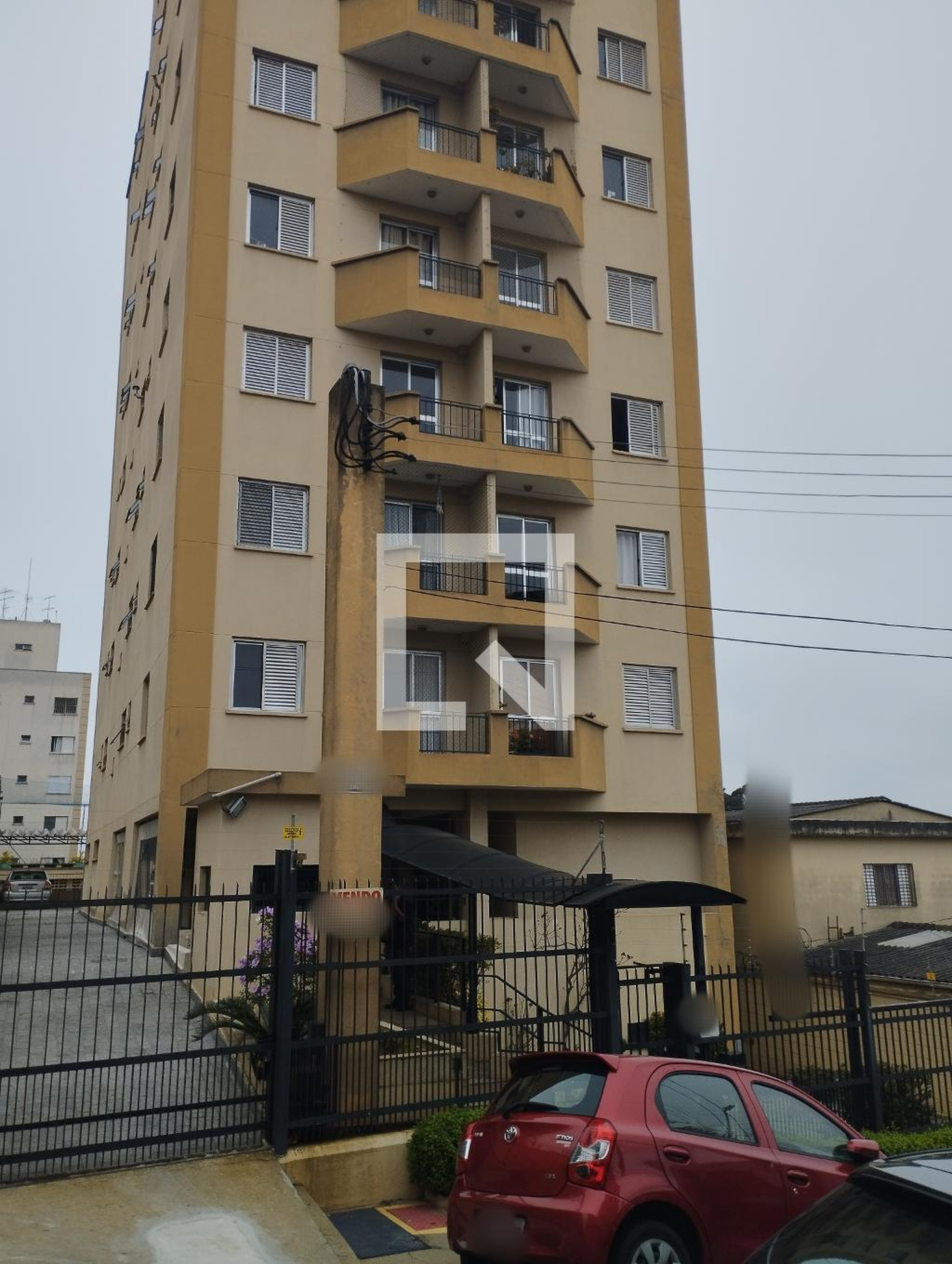 Fachada do Condomínio Condomínio Porcelana