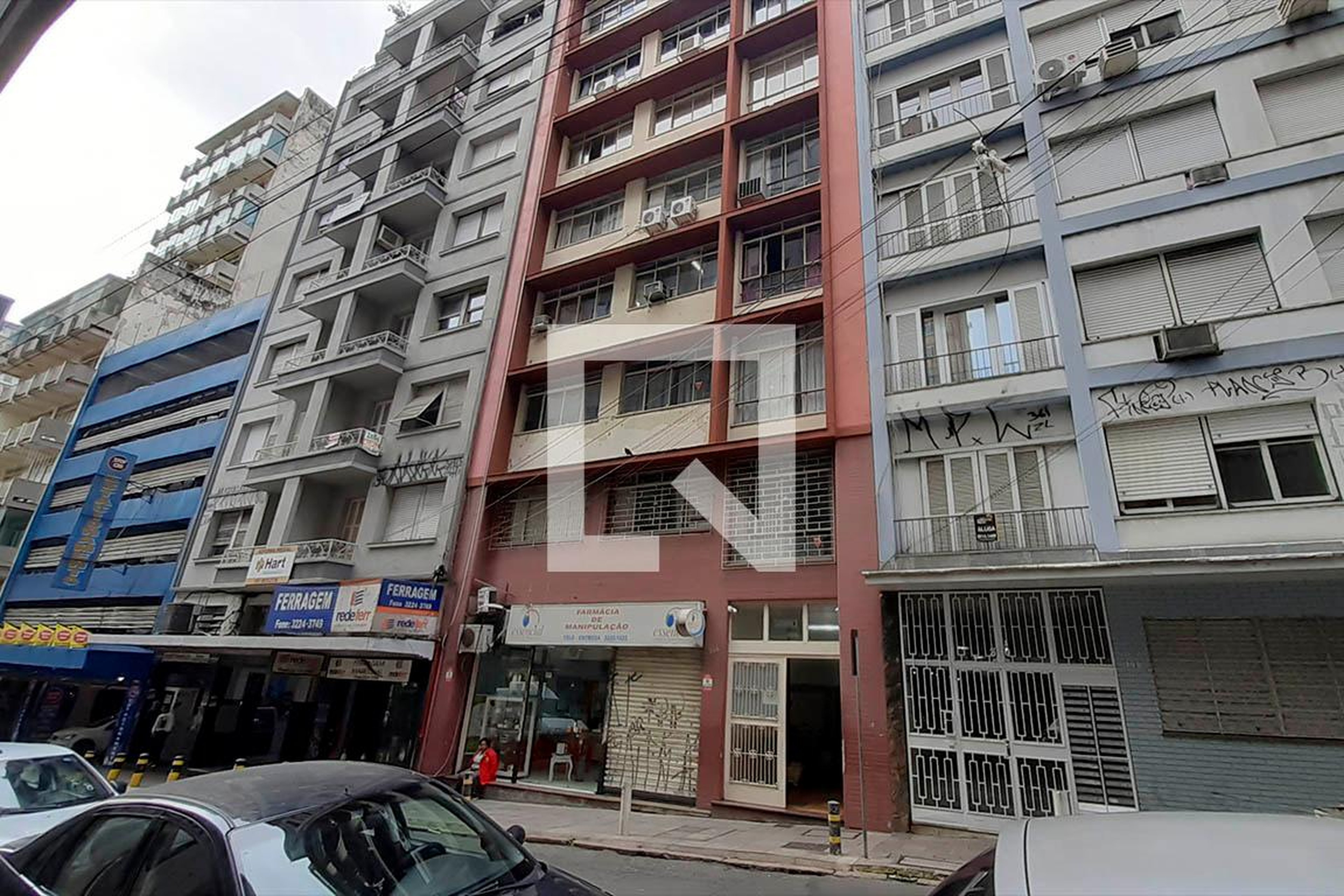 Fachada Condomínio em Avenida Marechal Floriano Peixoto, 386