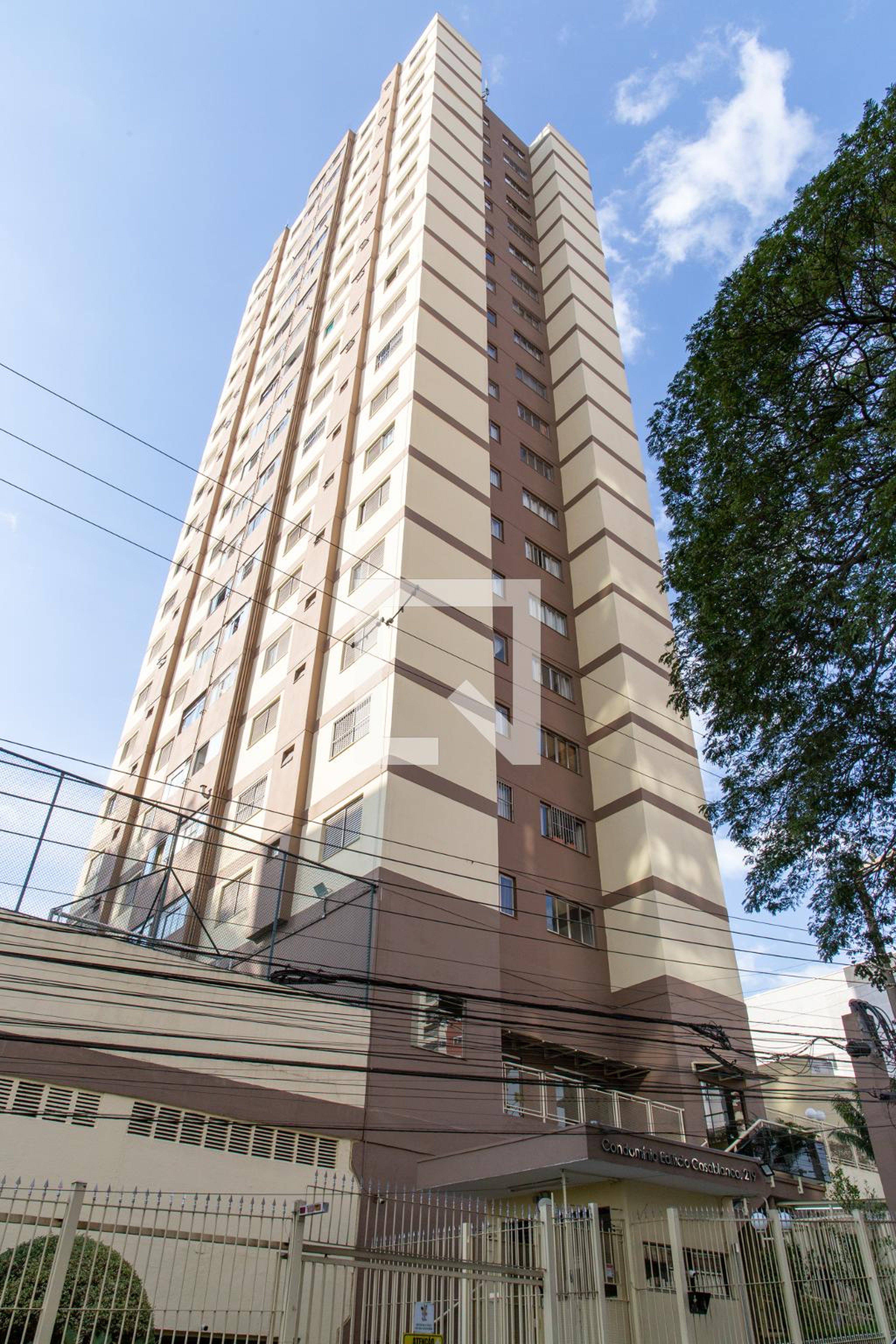 Fachada do Condomínio Condomínio Edifico Casablanca