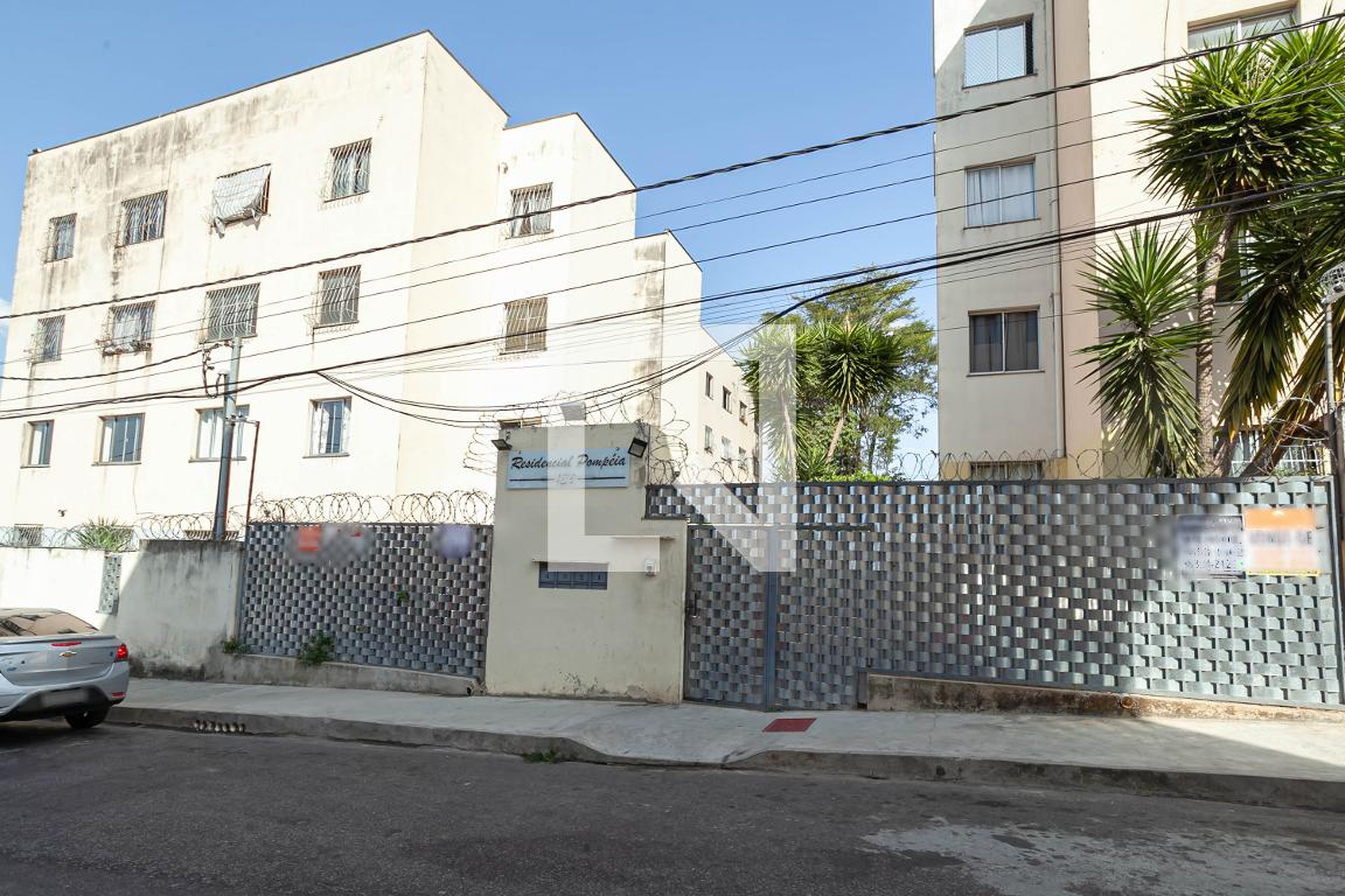 Fachada do condomínio Residencial Pompeia