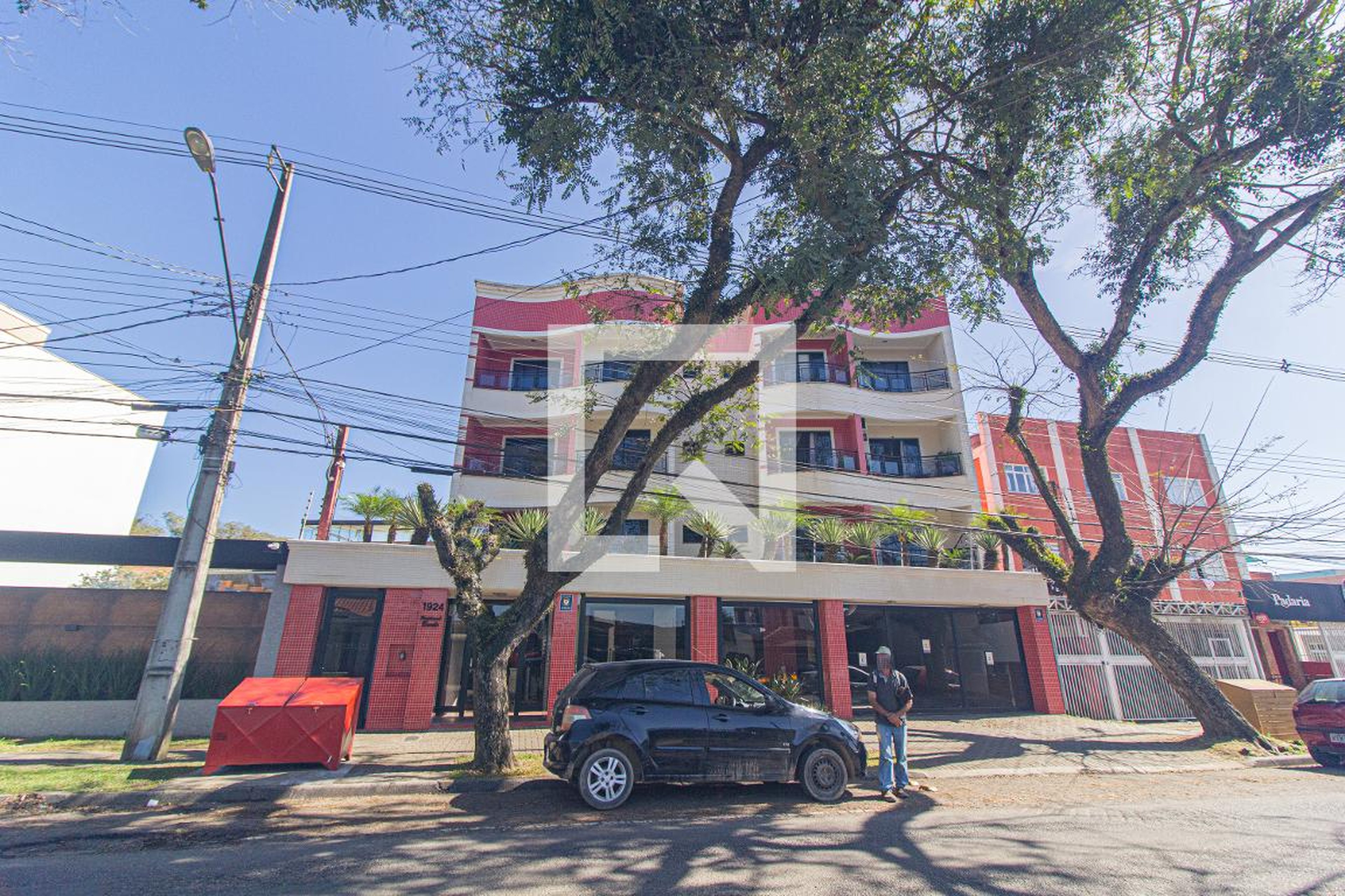Fachada do Condomínio Condomínio em Rua Barão do Cerro Azul, 1924