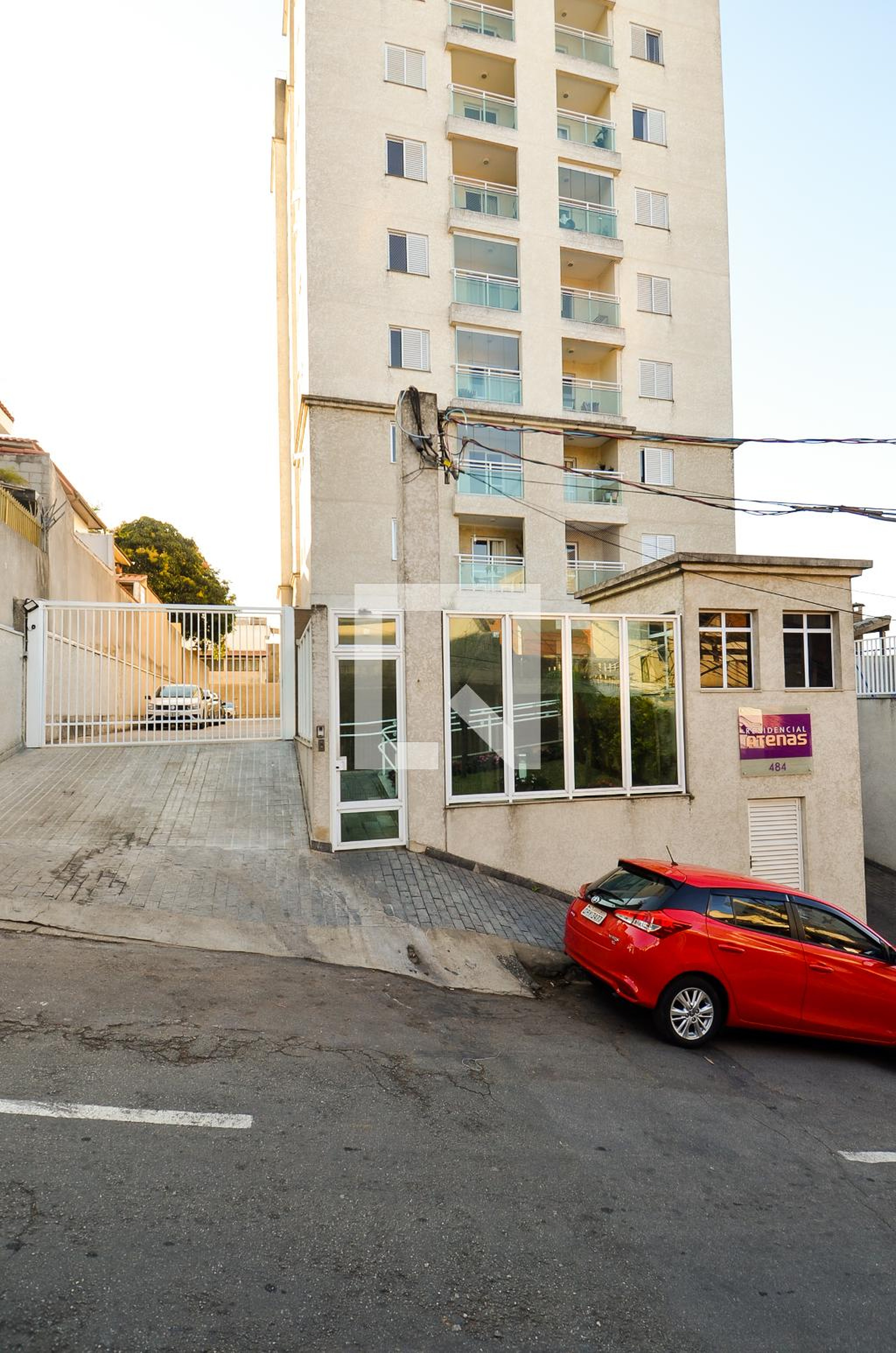 Fachada do Condomínio Residencial Atenas