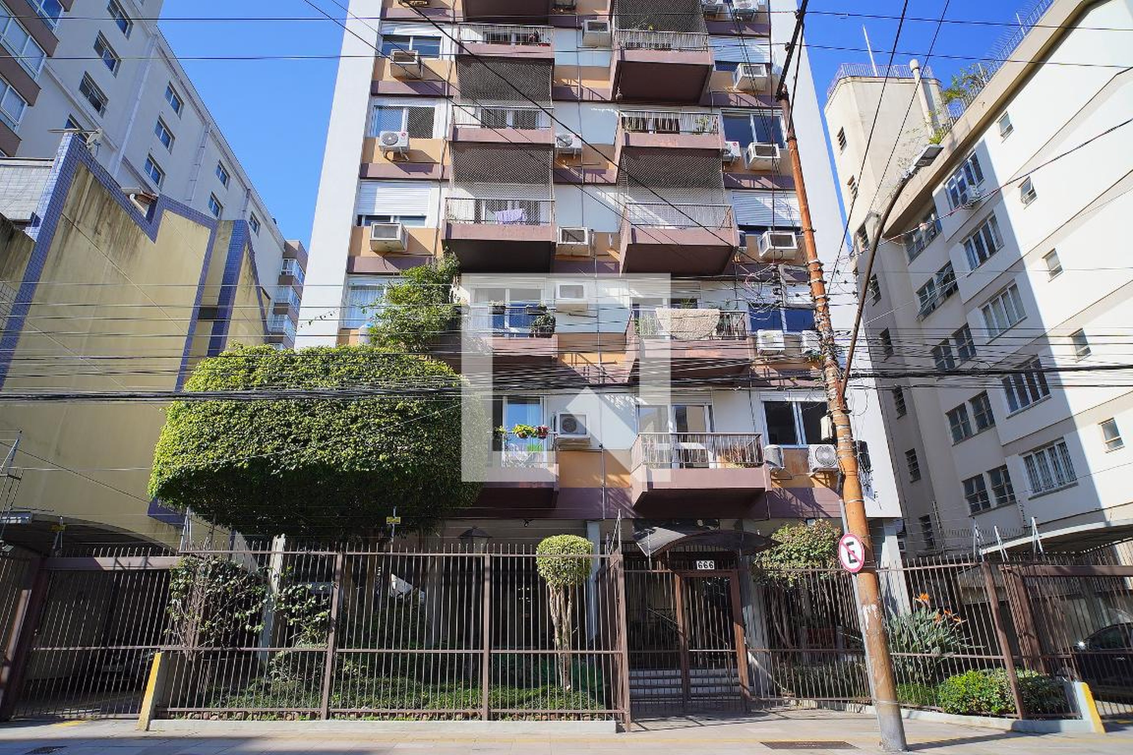 Fachada do Condomínio Edifício Allegro