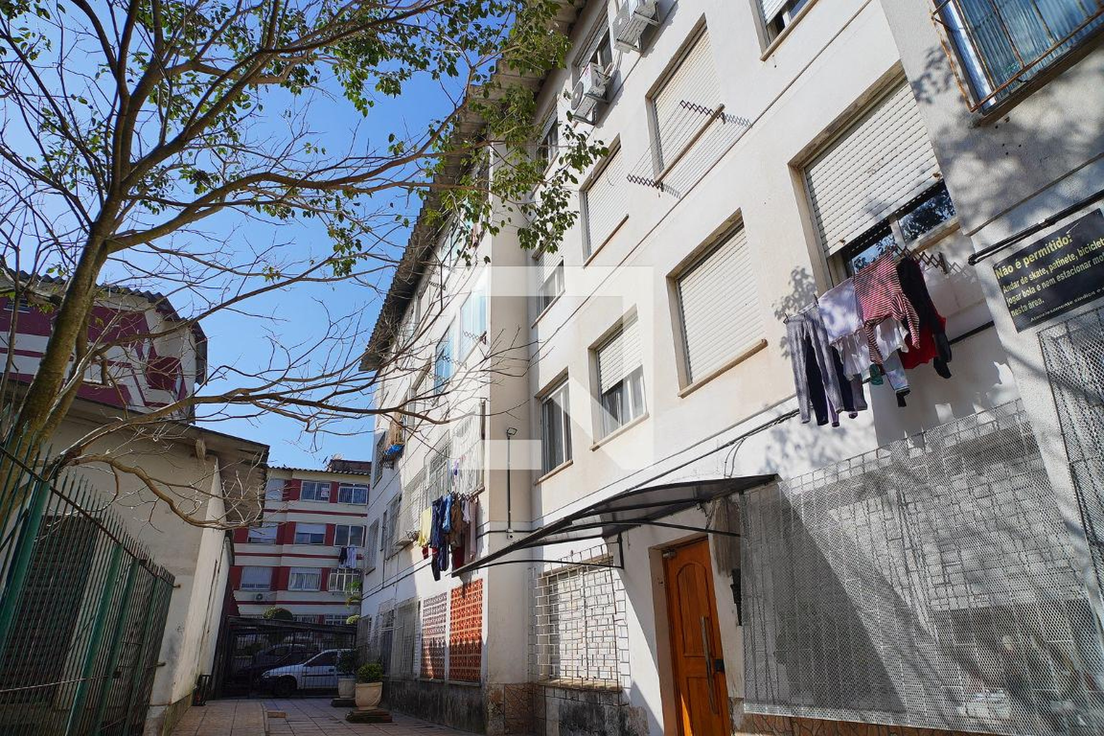 Fachada Condomínio em Rua Lydia Moschetti, 110