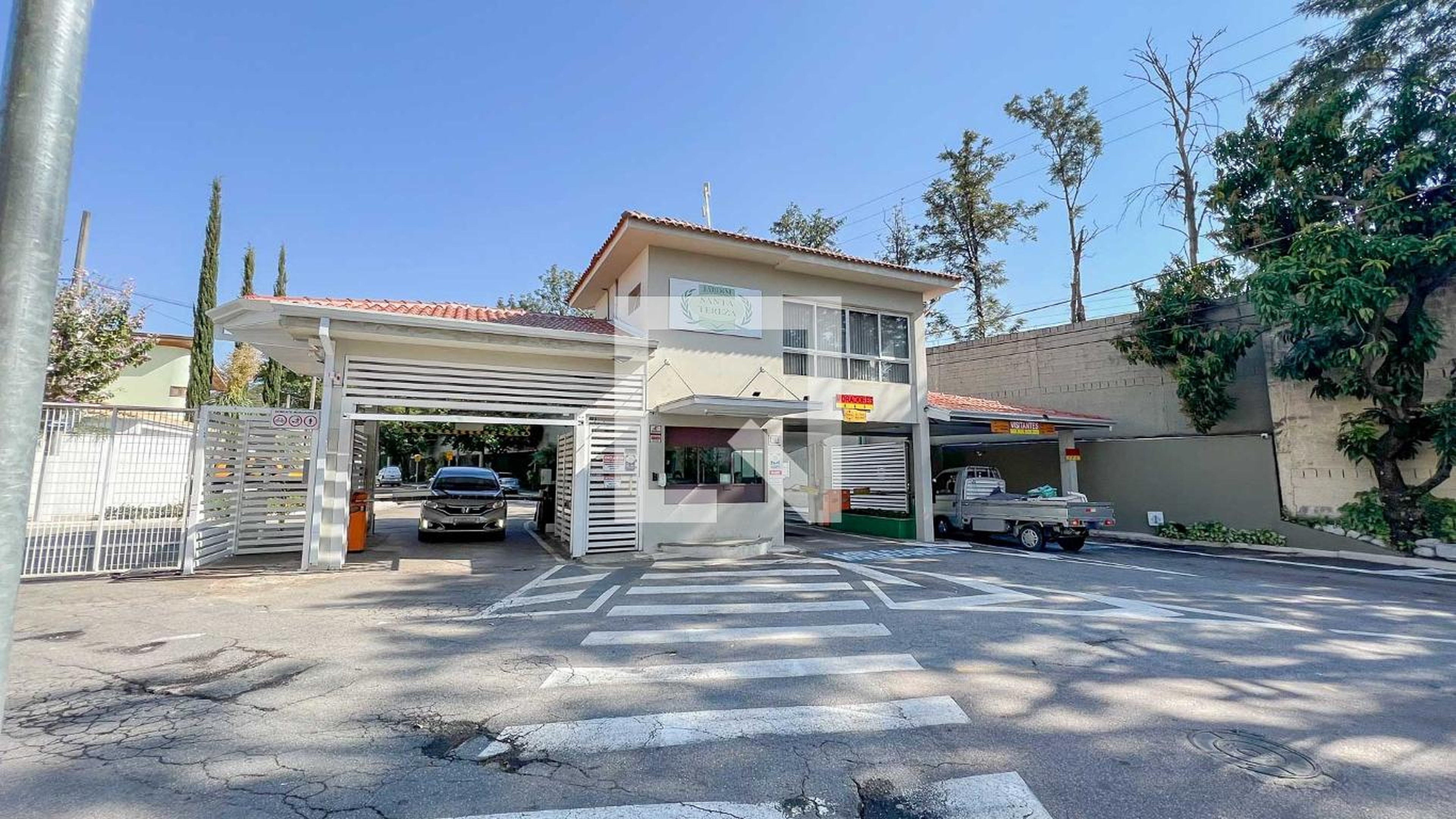 Entrada Condomínio Santa Tereza