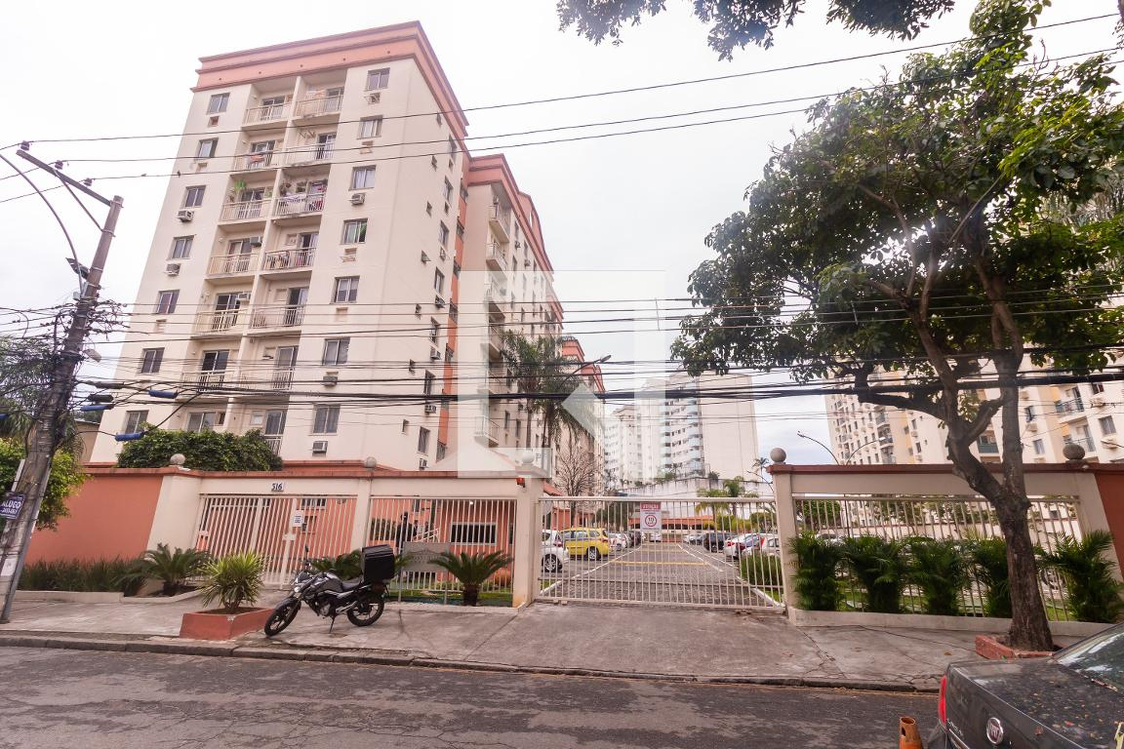 Fachada do Condomínio Condomínio Campo Bello