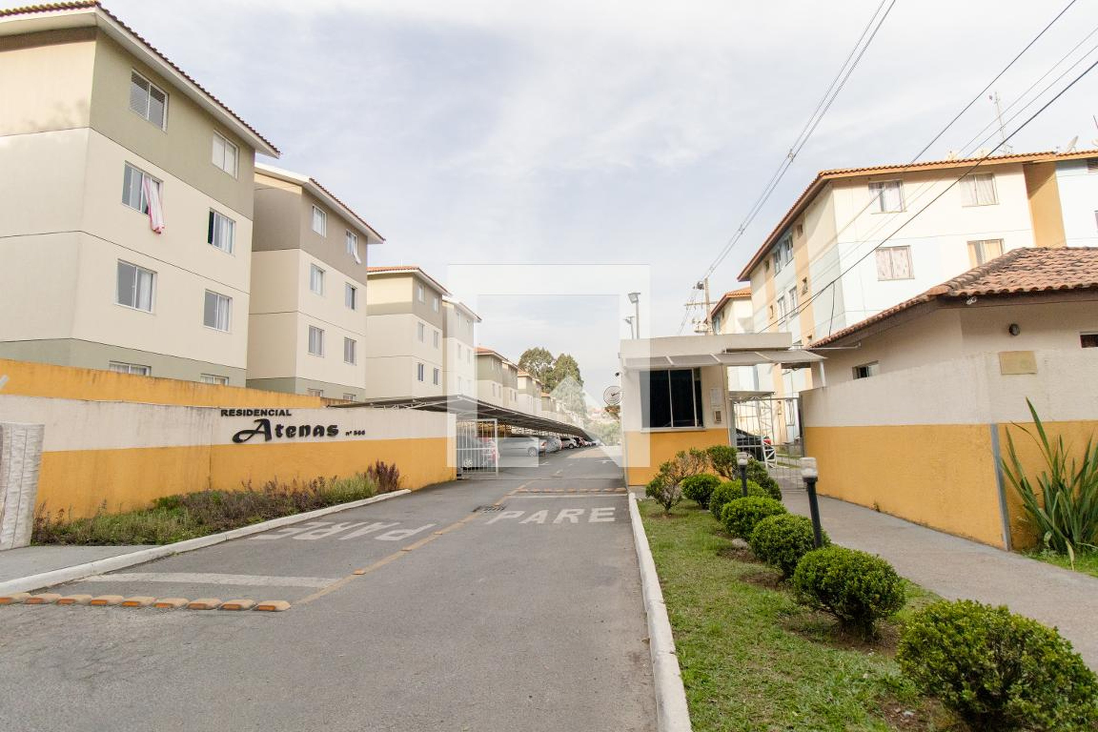 Fachada do Condomínio Condomínio Conjunto Residencial Atenas