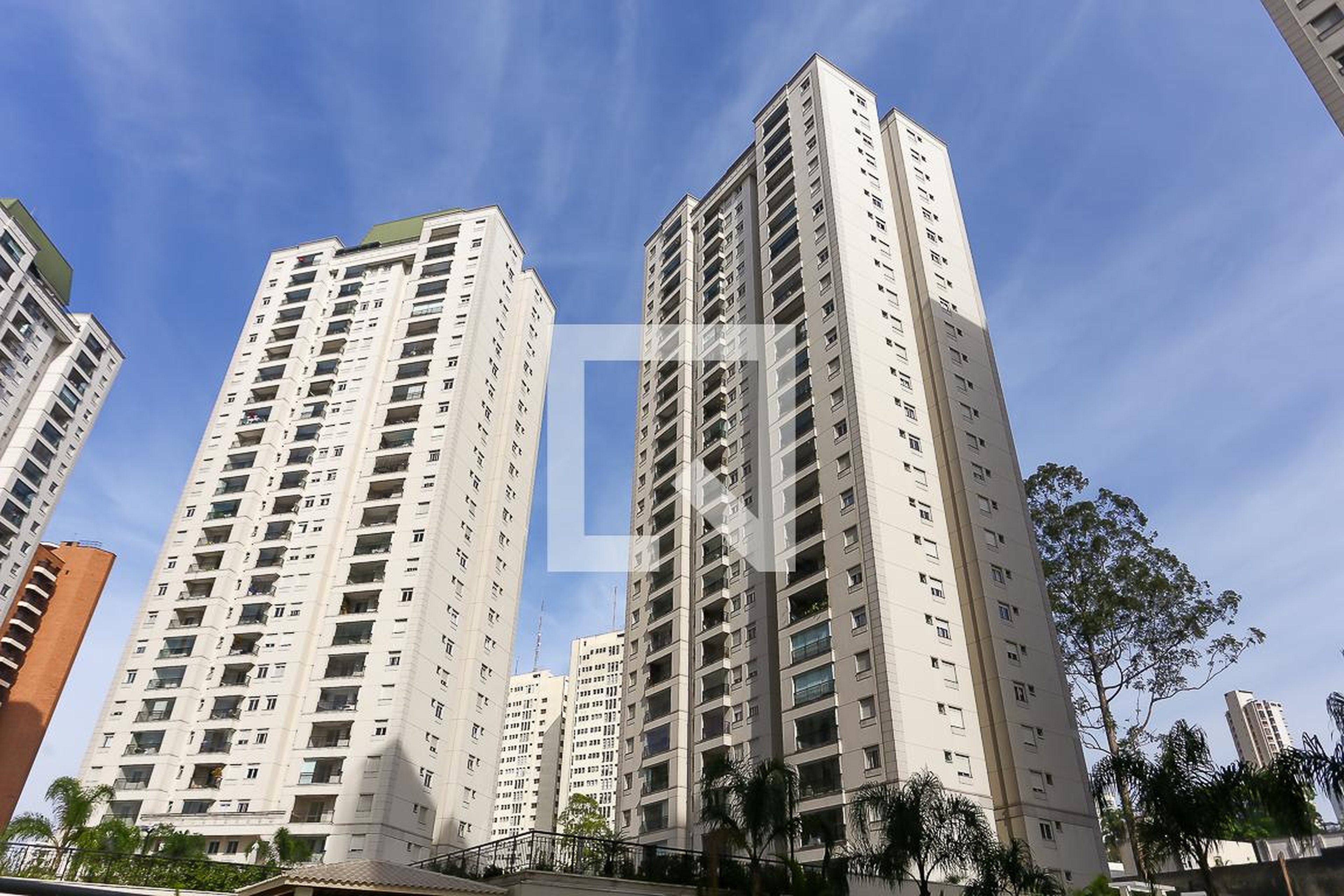 Fachada do Condomínio Condomínio Club Life Morumbi