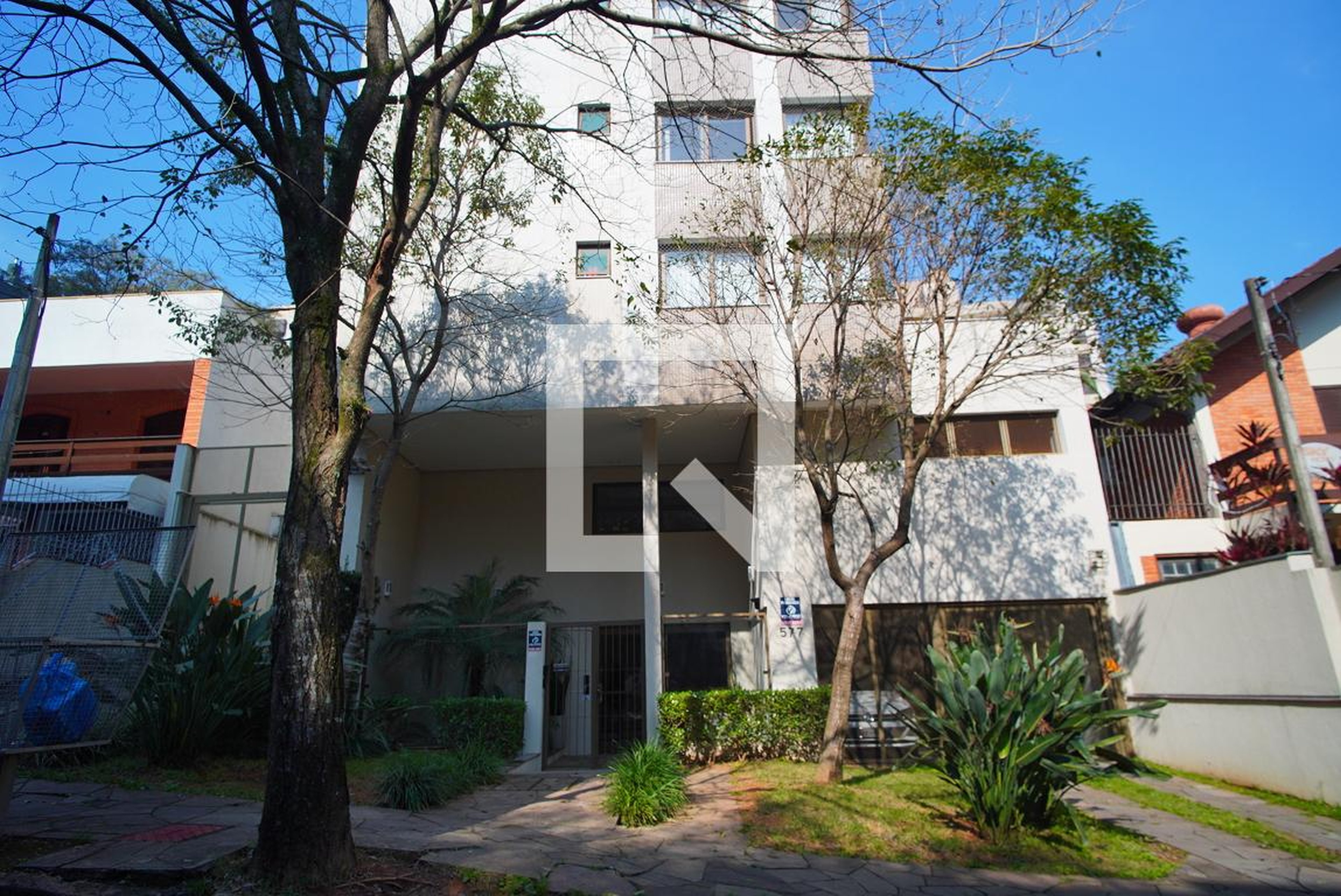 Fachada do Condomínio Edifício Solar Liberdade