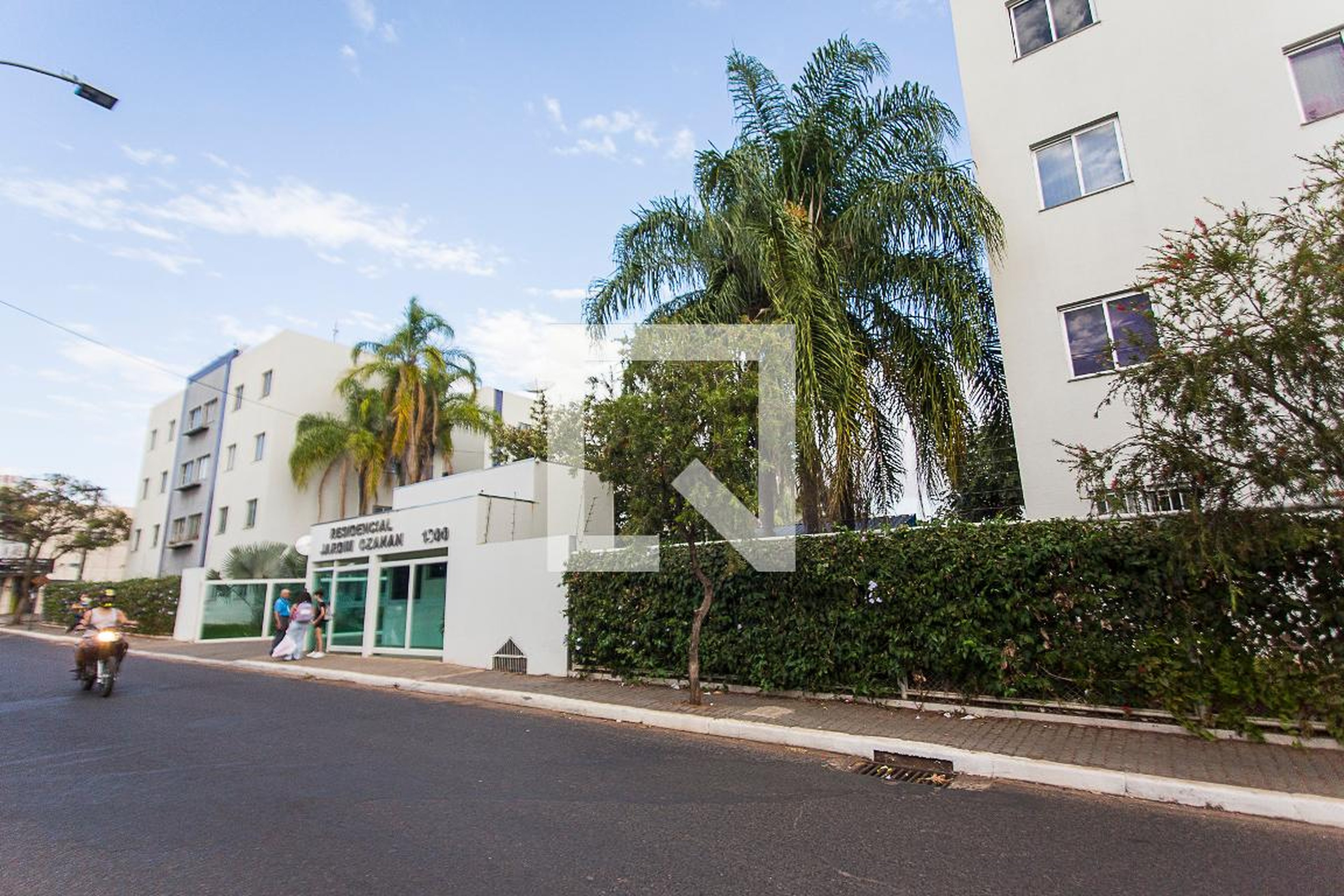 Fachada do Condominio Residencial Jardim Ozanan