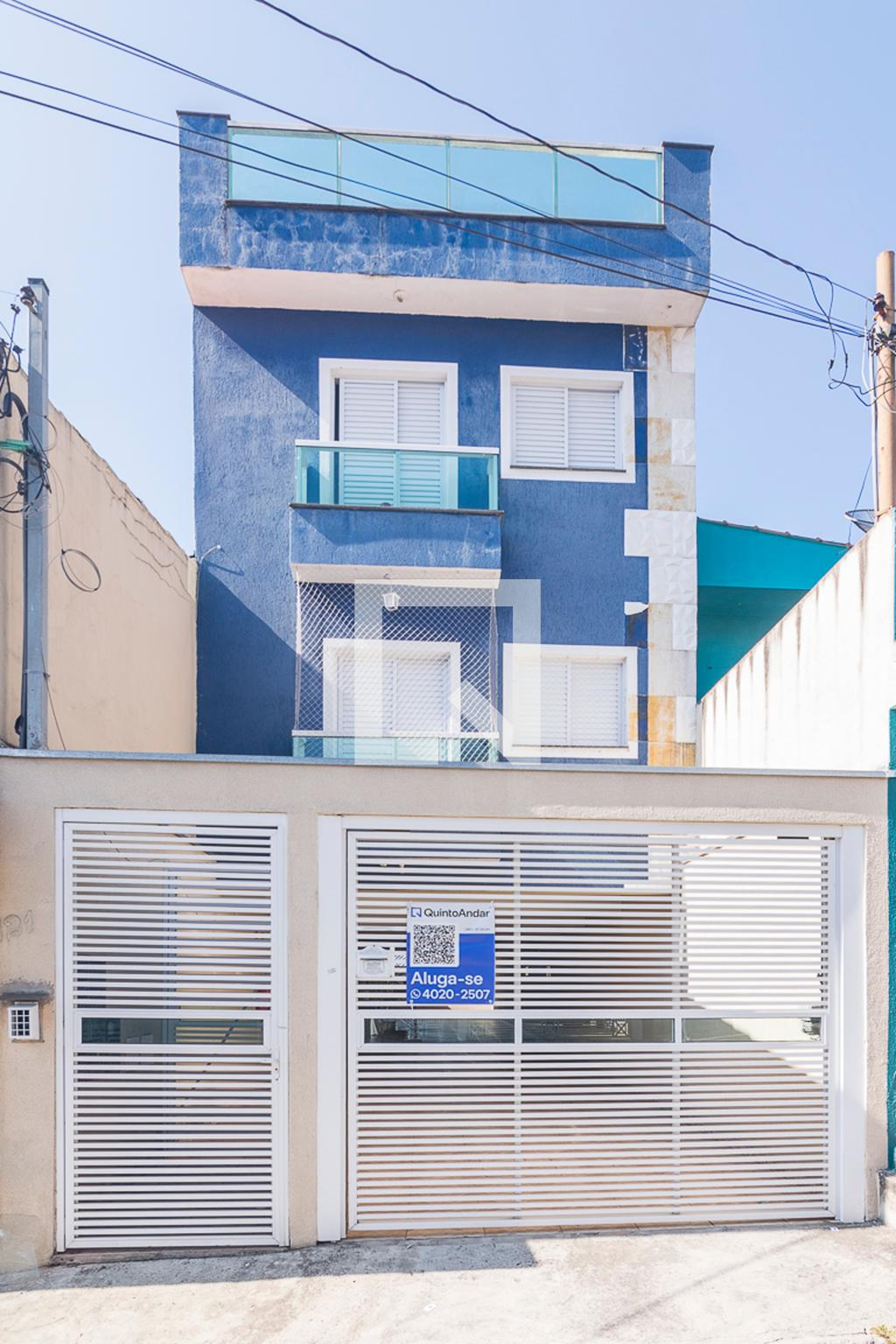 Fachada Condomínio em Rua das Capitânias, 121