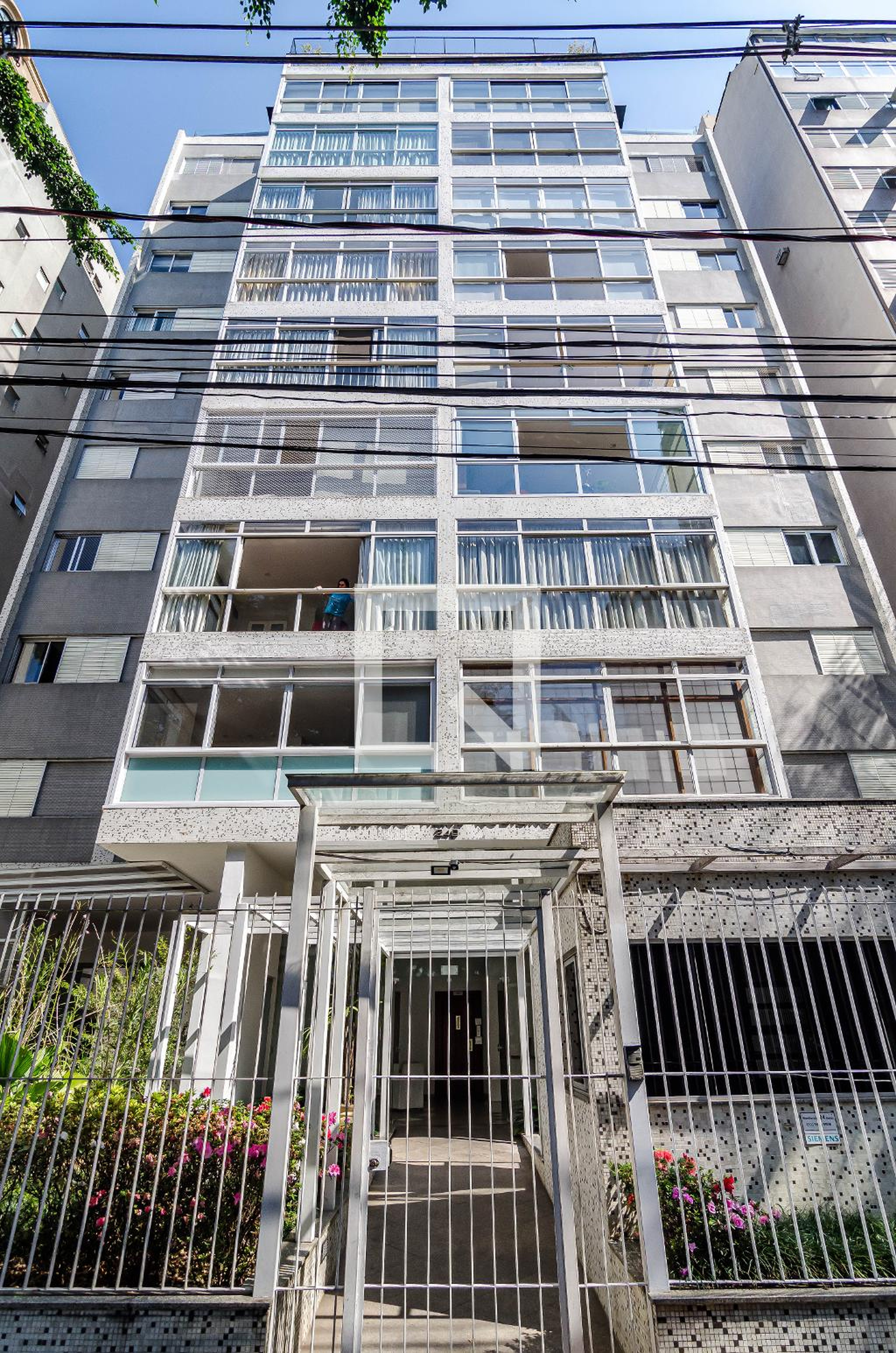 Fachada Condomínio Hans Nobiling