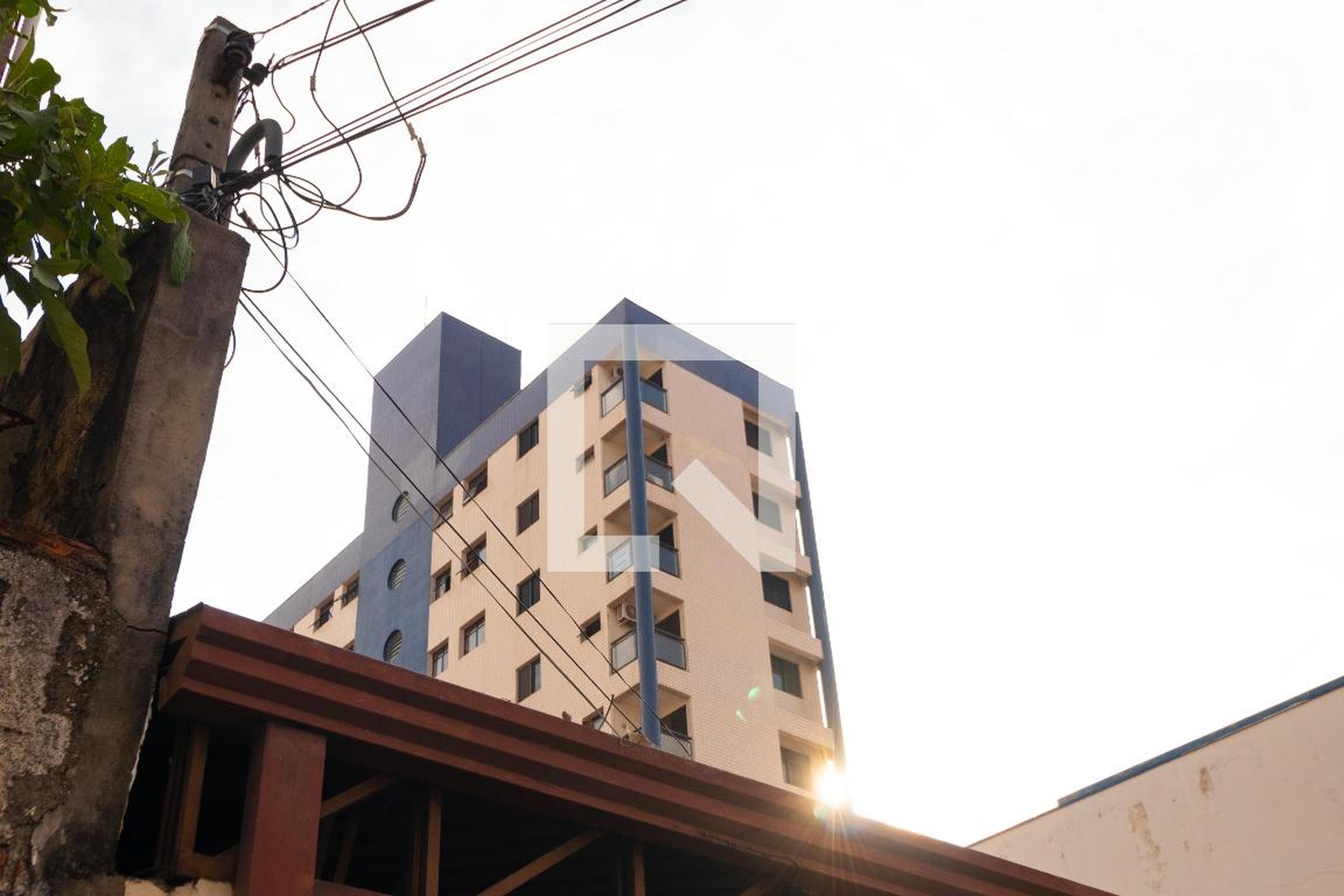 Fachada Condomínio em Rua Doutor Buarque de Macedo, 1100