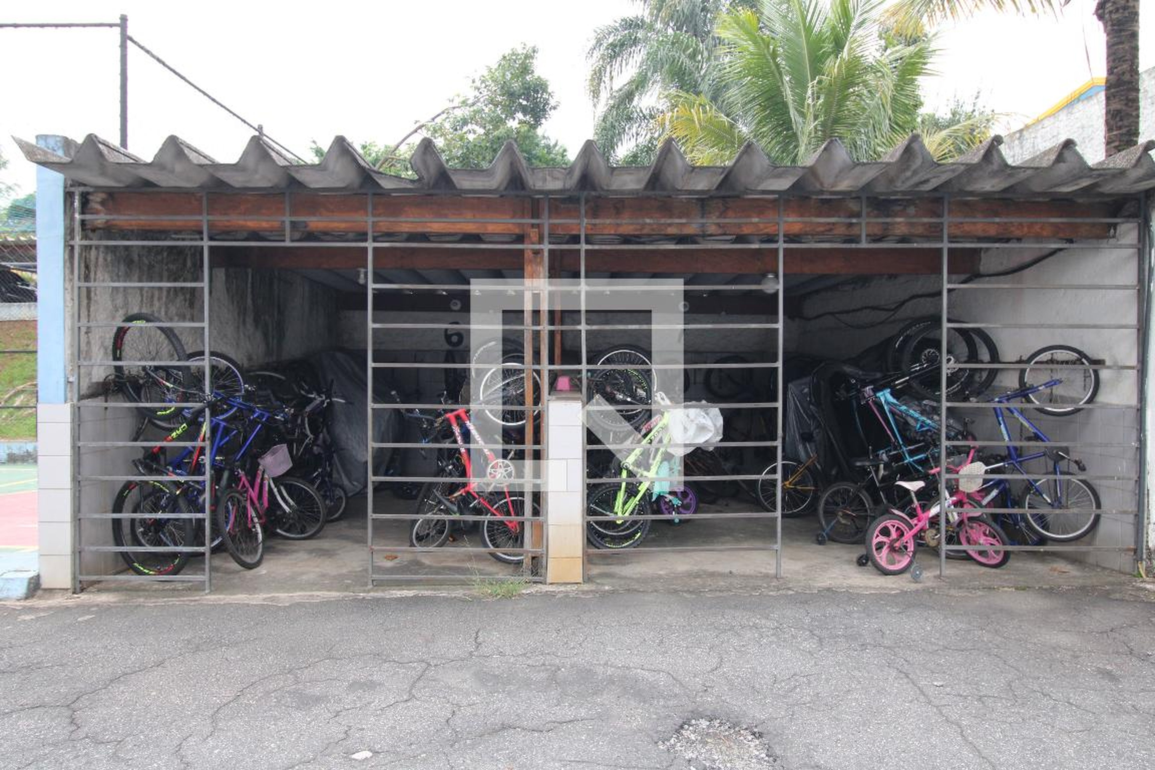 bicicletário - Floresta Azul