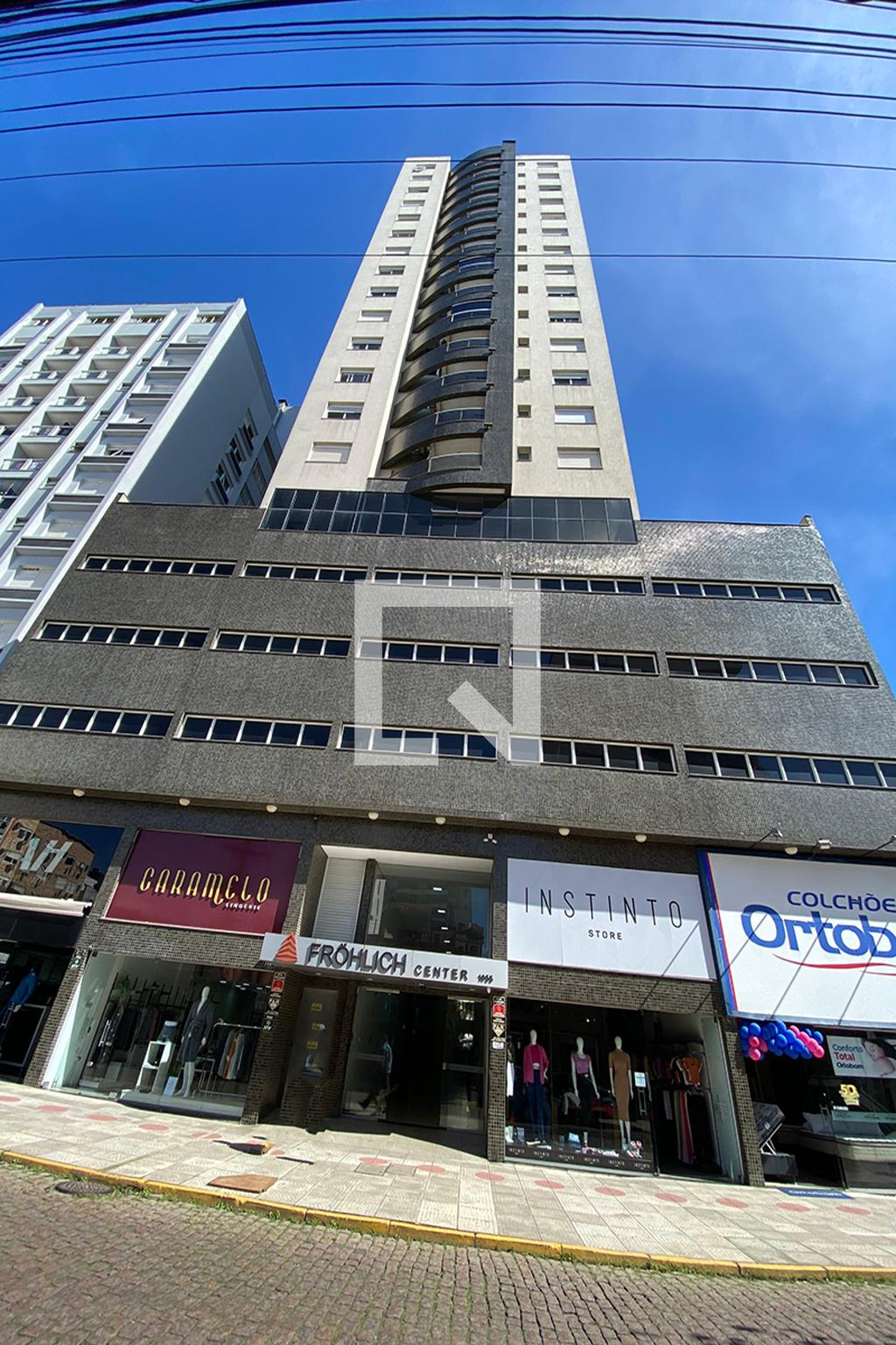 Fachada do Prédio Edifício Frohlich Center