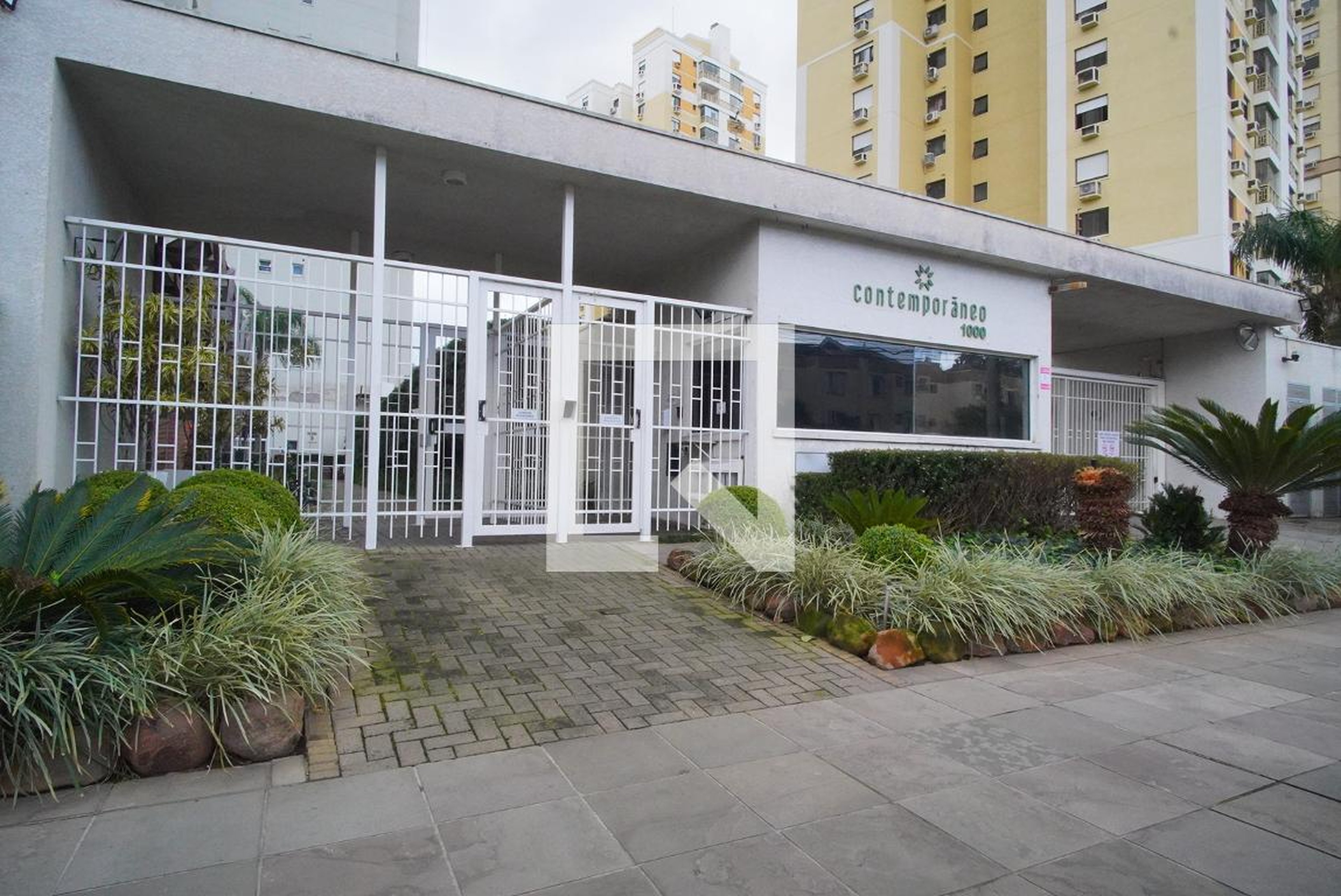 Fachada do Condomínio Condomínio Contemporâneo