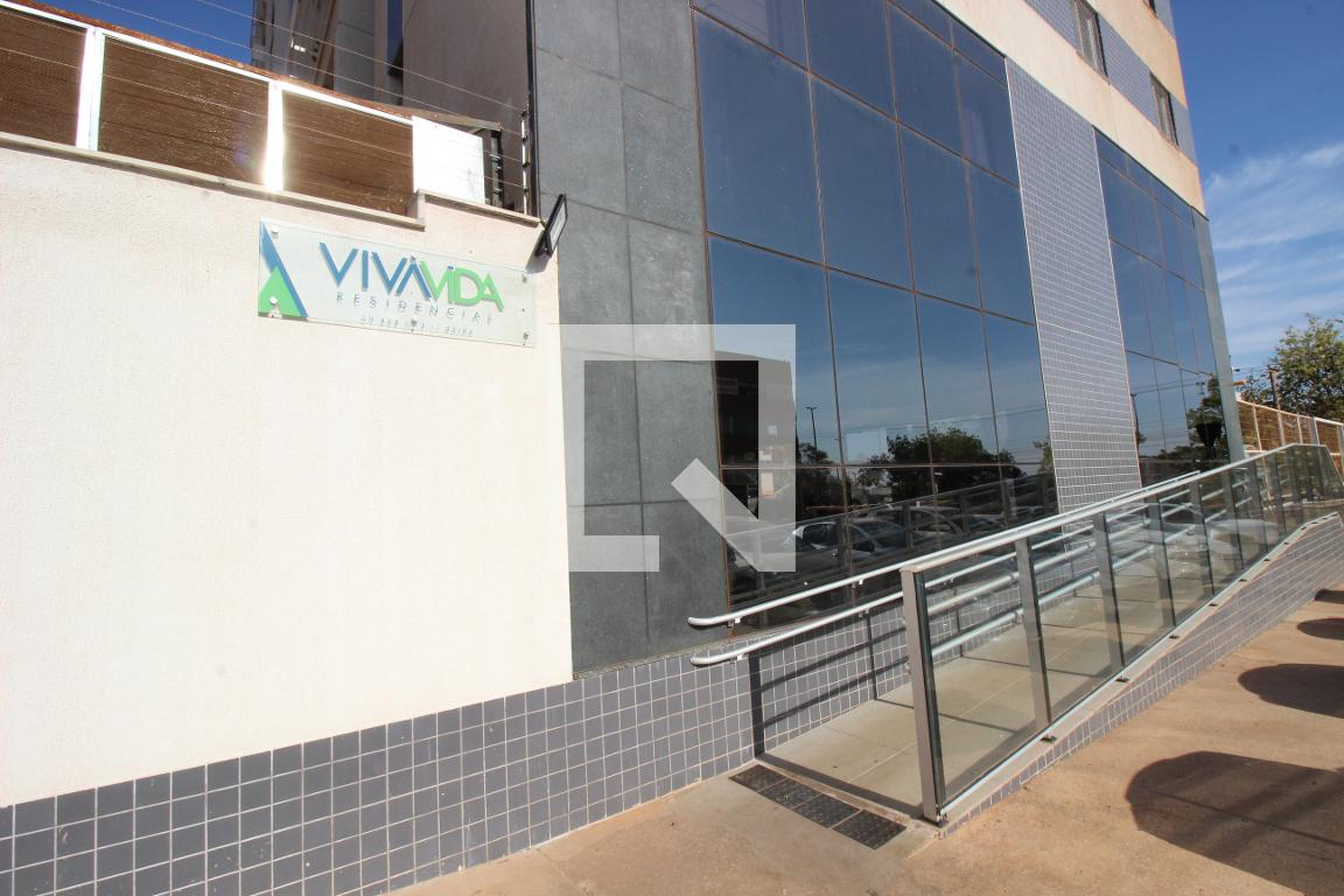 Fachada Condomínio em Qn 408, 02/03