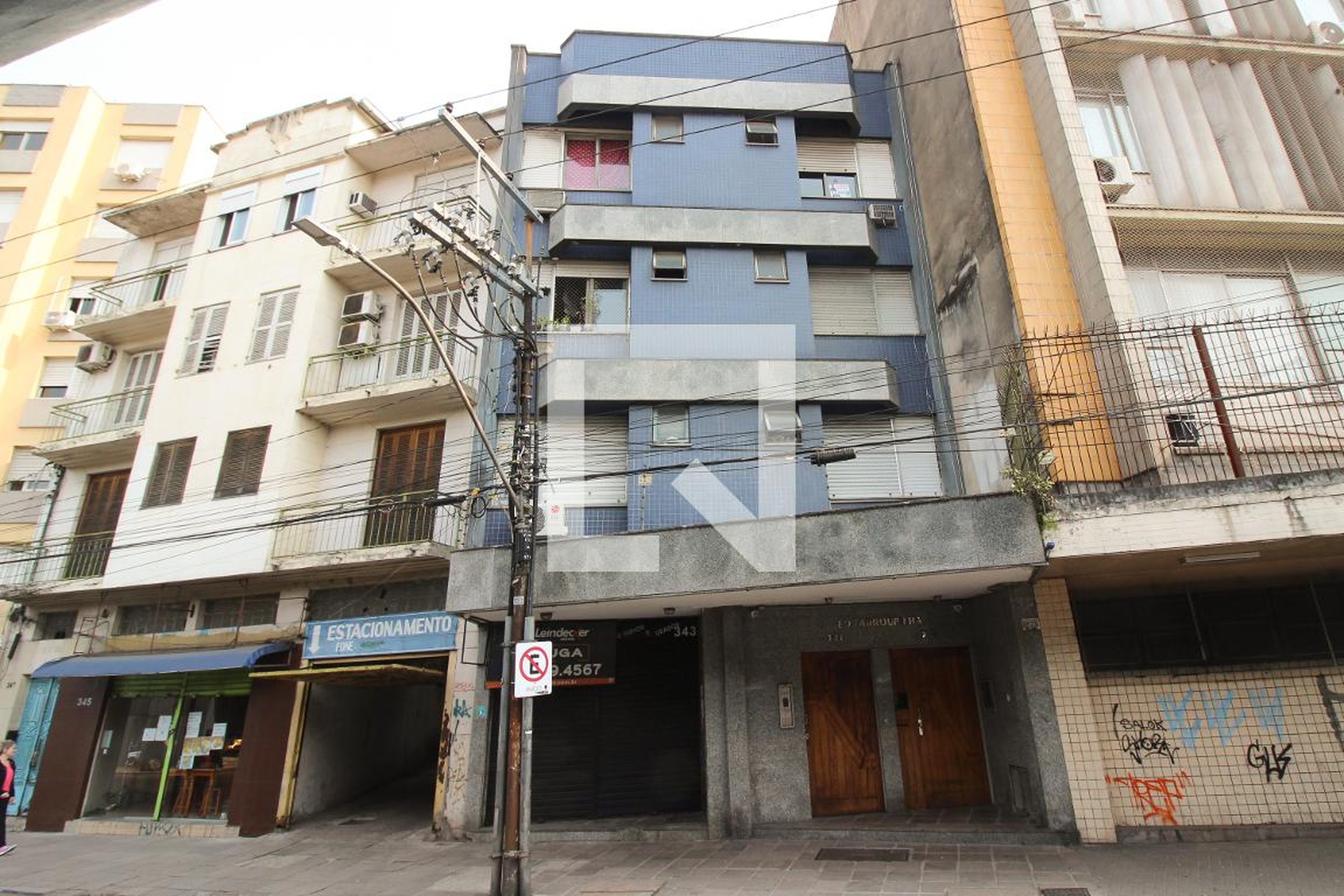 Fachada do Prédio Edifício Farroupilha