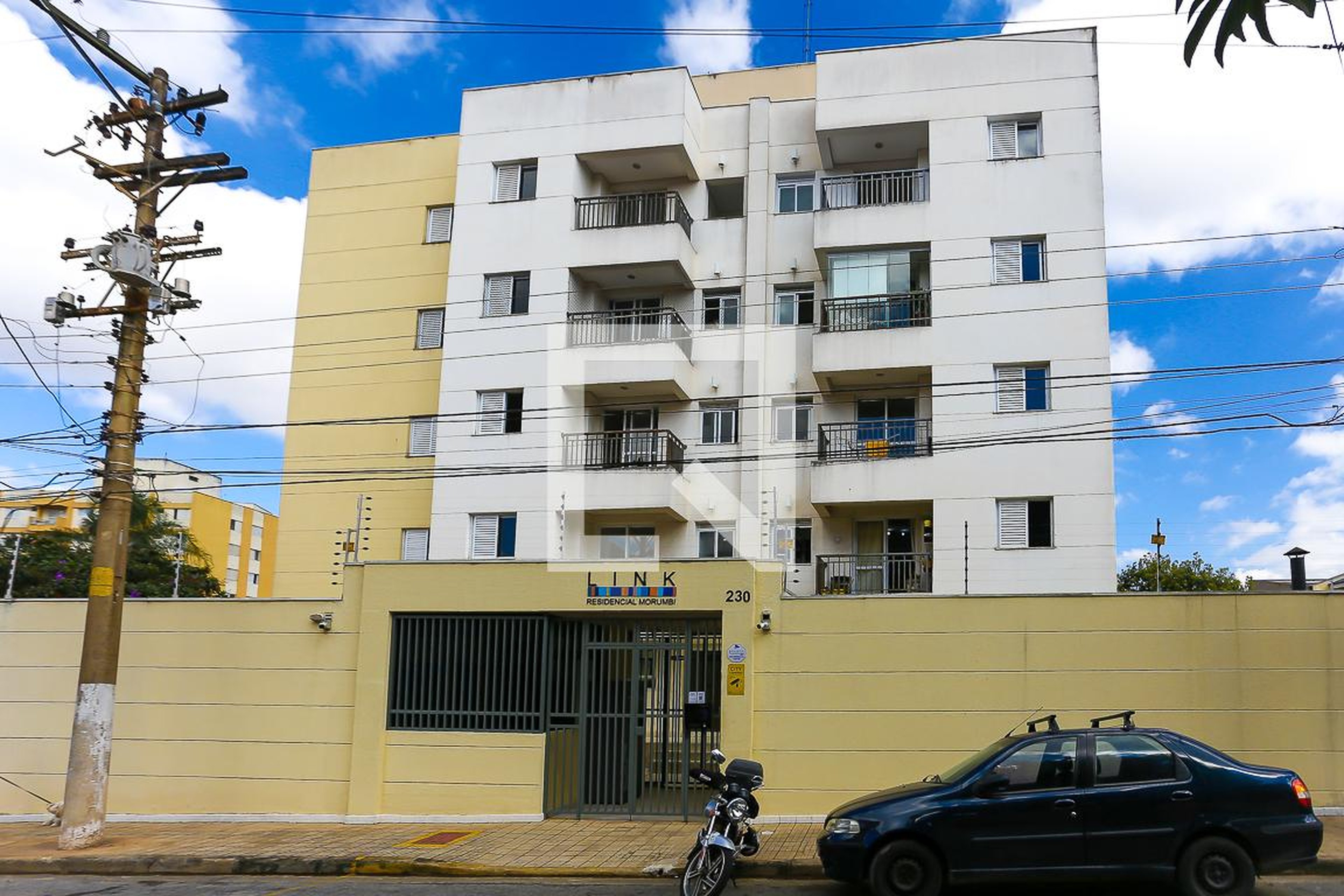 Fachada do Condomínio Condomínio Link Morumbi