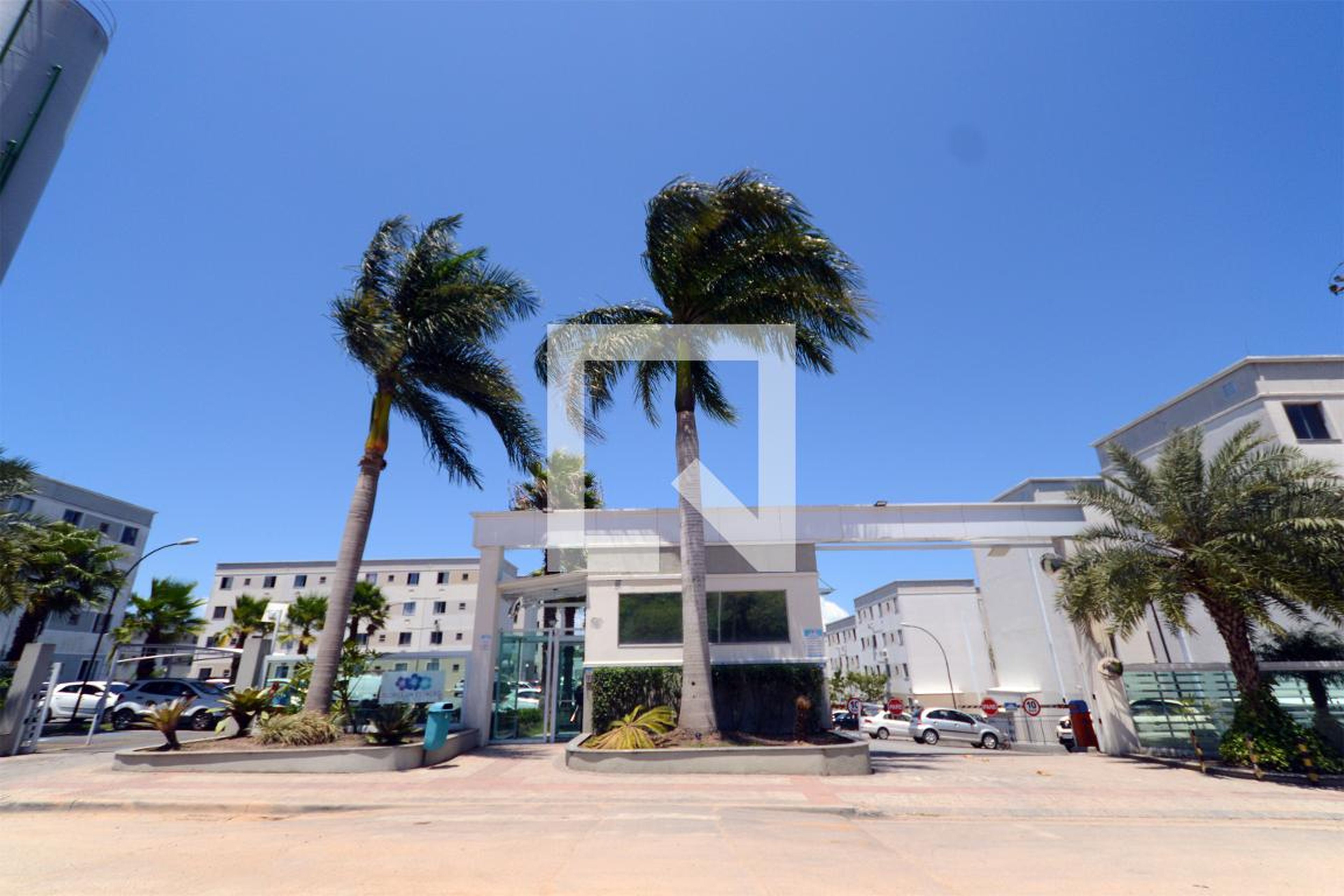 Fachada do condomínio Condomínio em Rua Lourival Luiz Gomes, 113