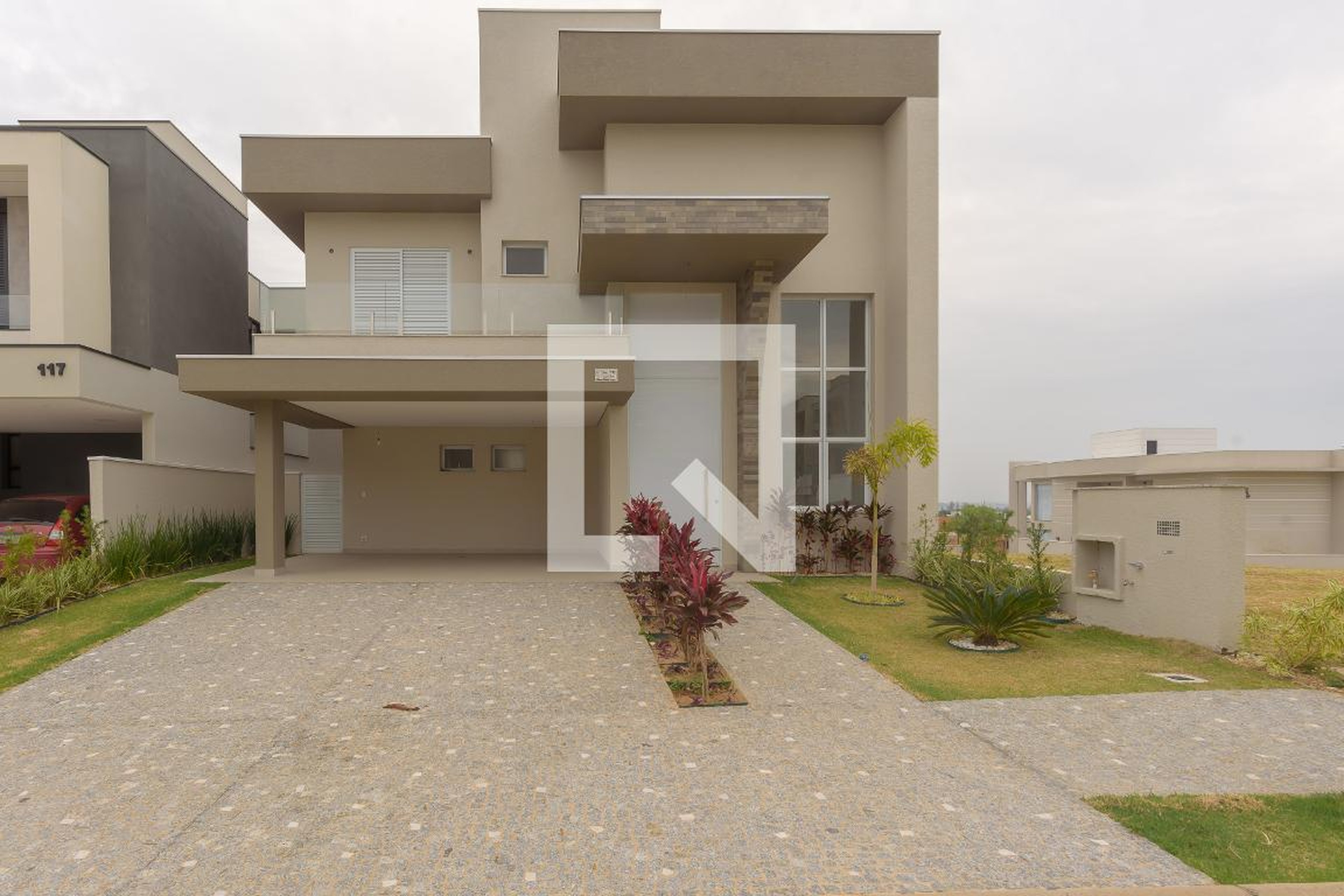 Fachada Condomínio Swiss Park ....davos