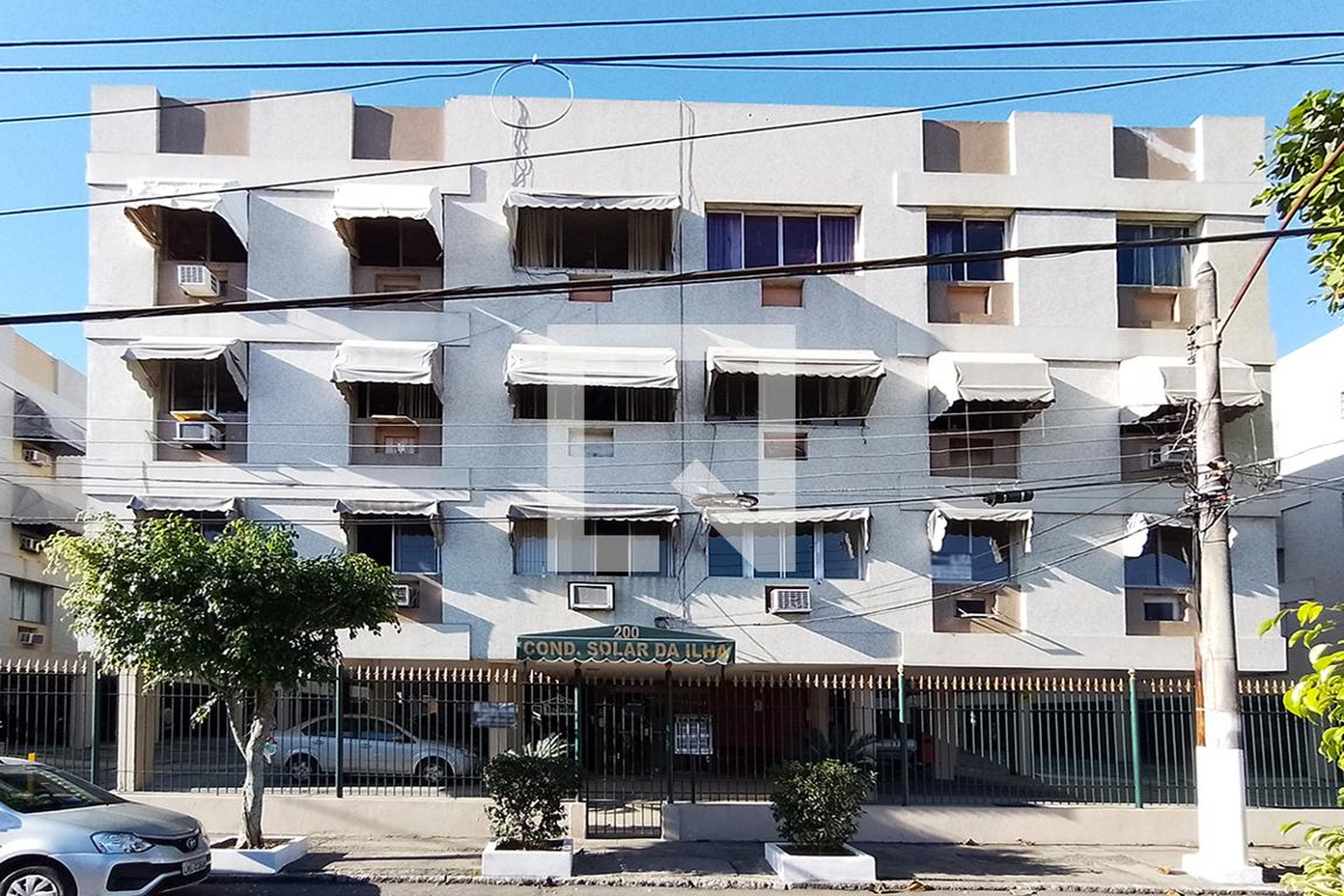 Fachada do Prédio Condomínio Solar da Ilha