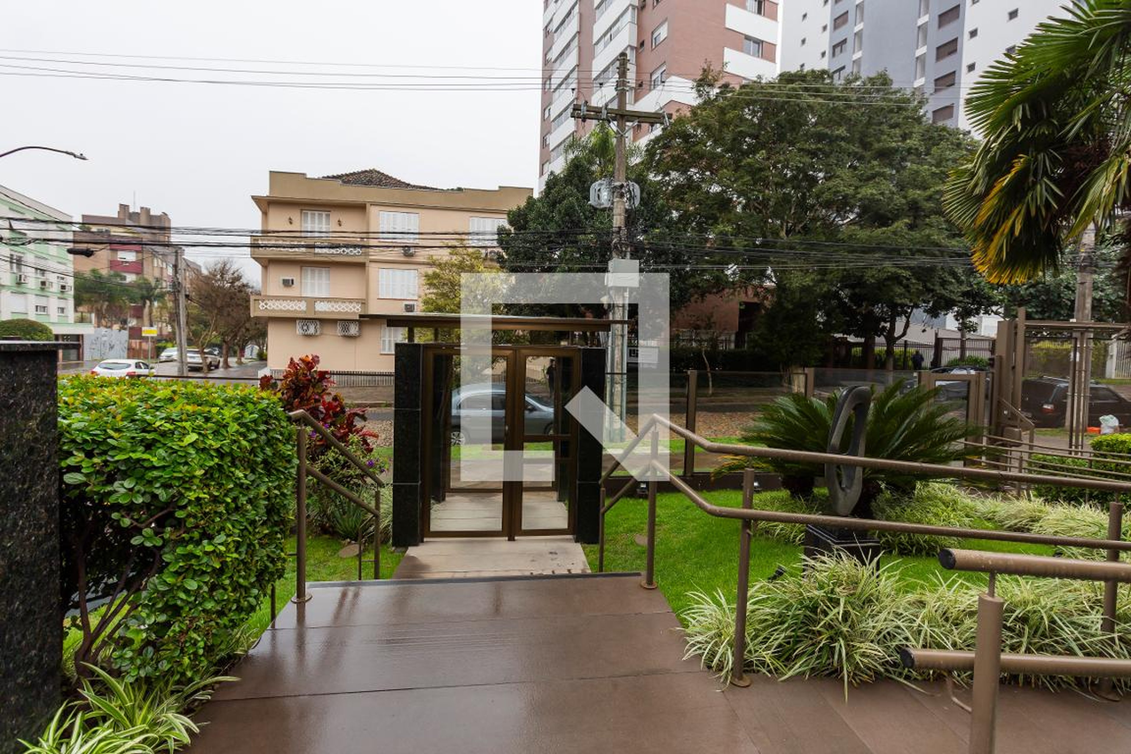 Fachada do Condomínio Edifício Sollo