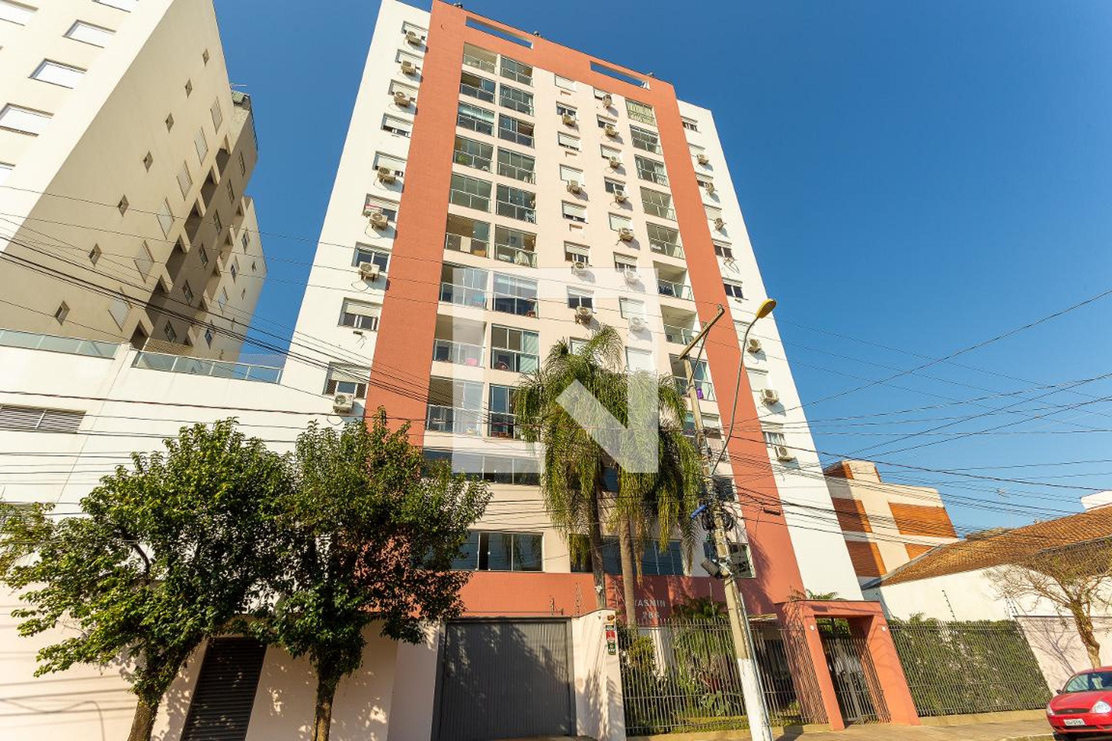 Fachada do Condomínio Residencial Yasmin