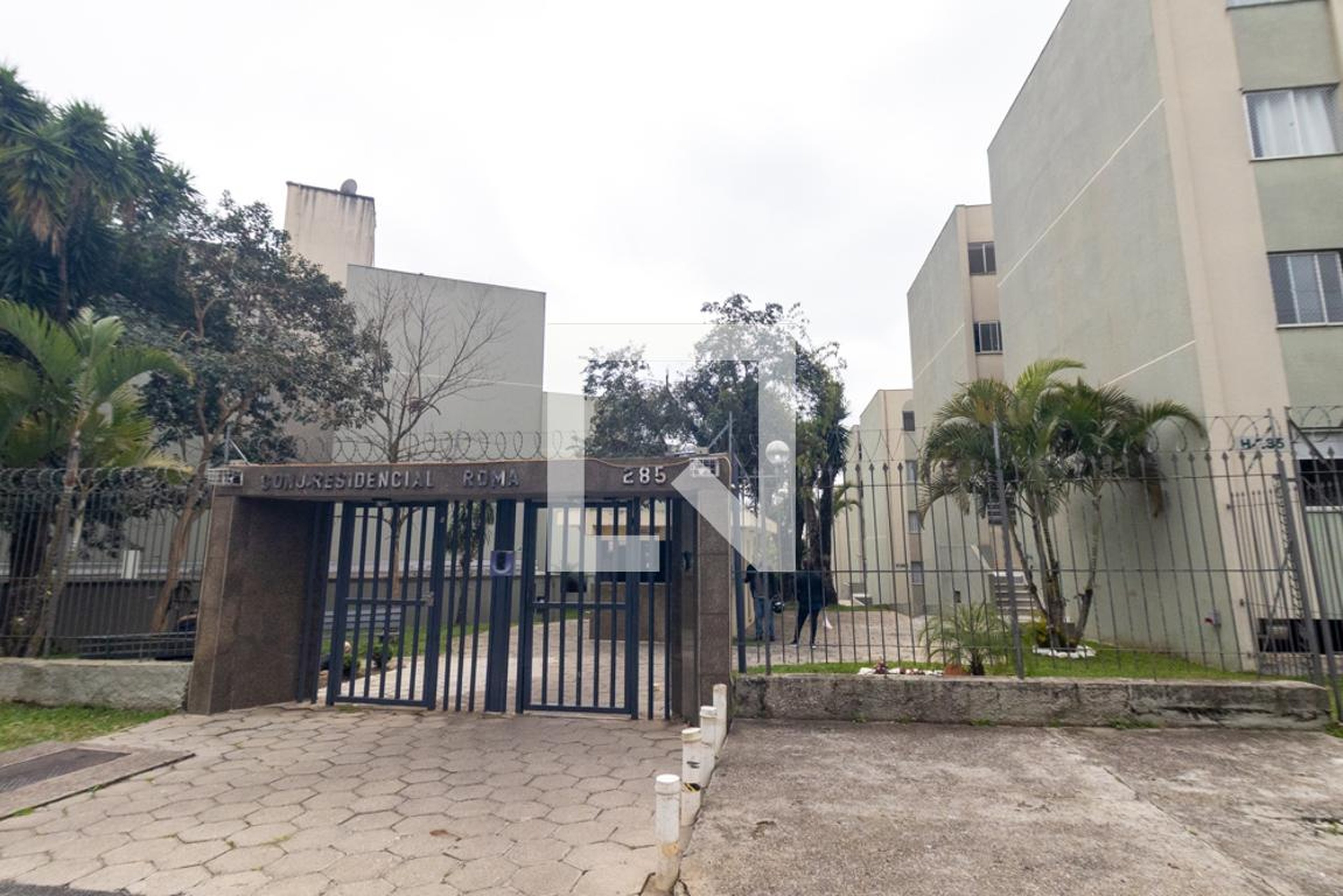 Fachada Condomínio Conjunto Residencial Roma