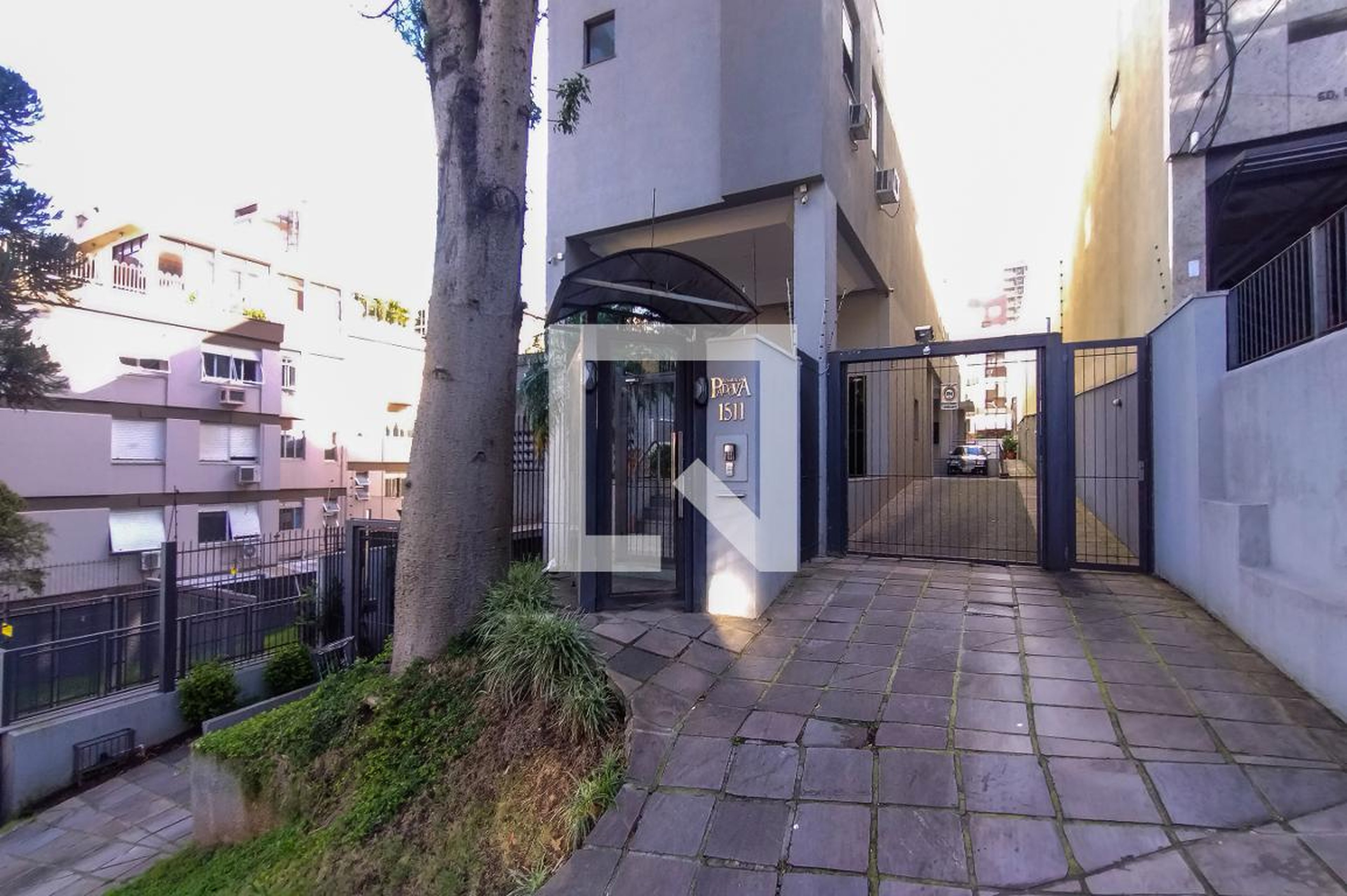 Fachada do Condomínio Residencial Padova