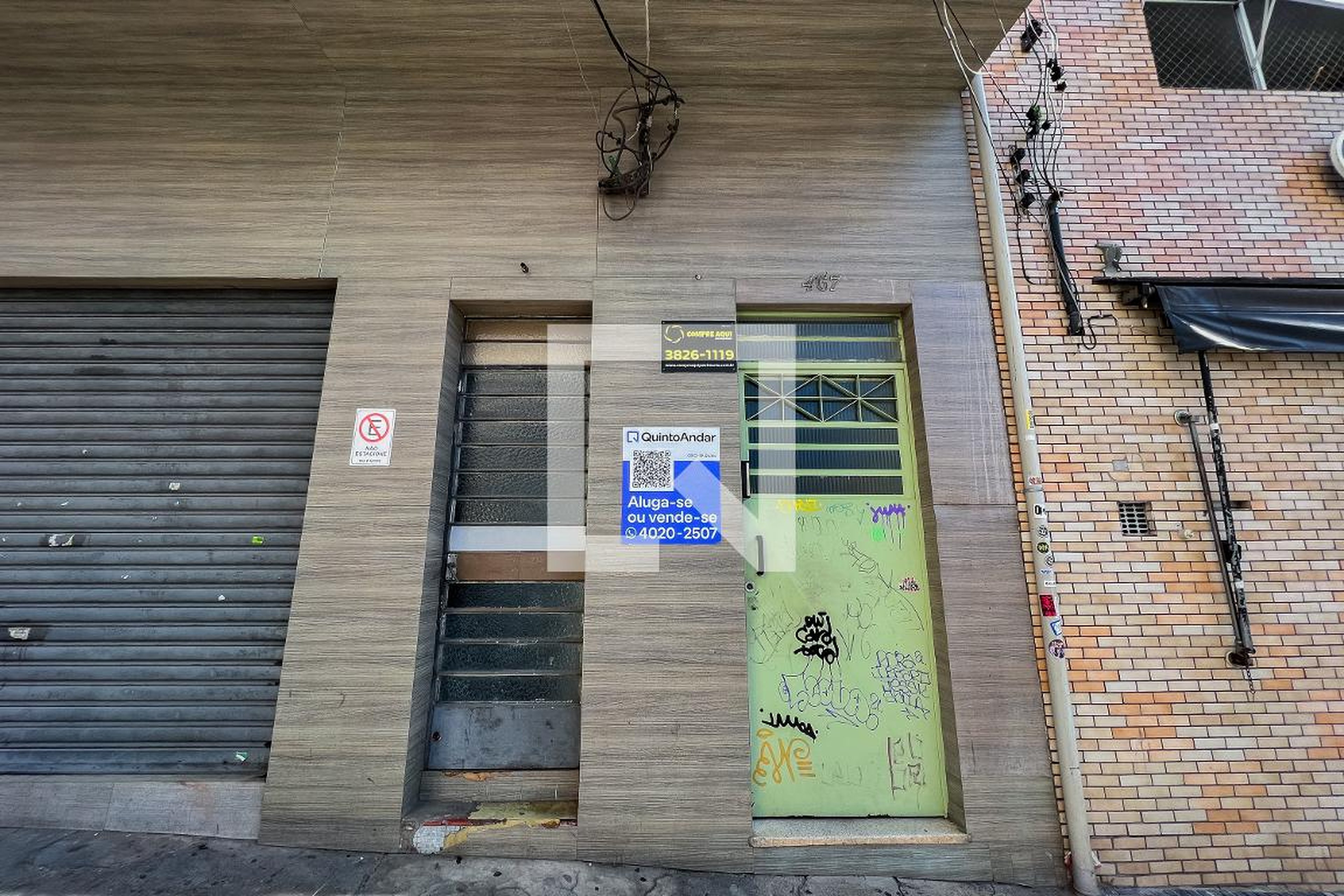 Fachada Condomínio em Rua Brigadeiro Galvão, 467